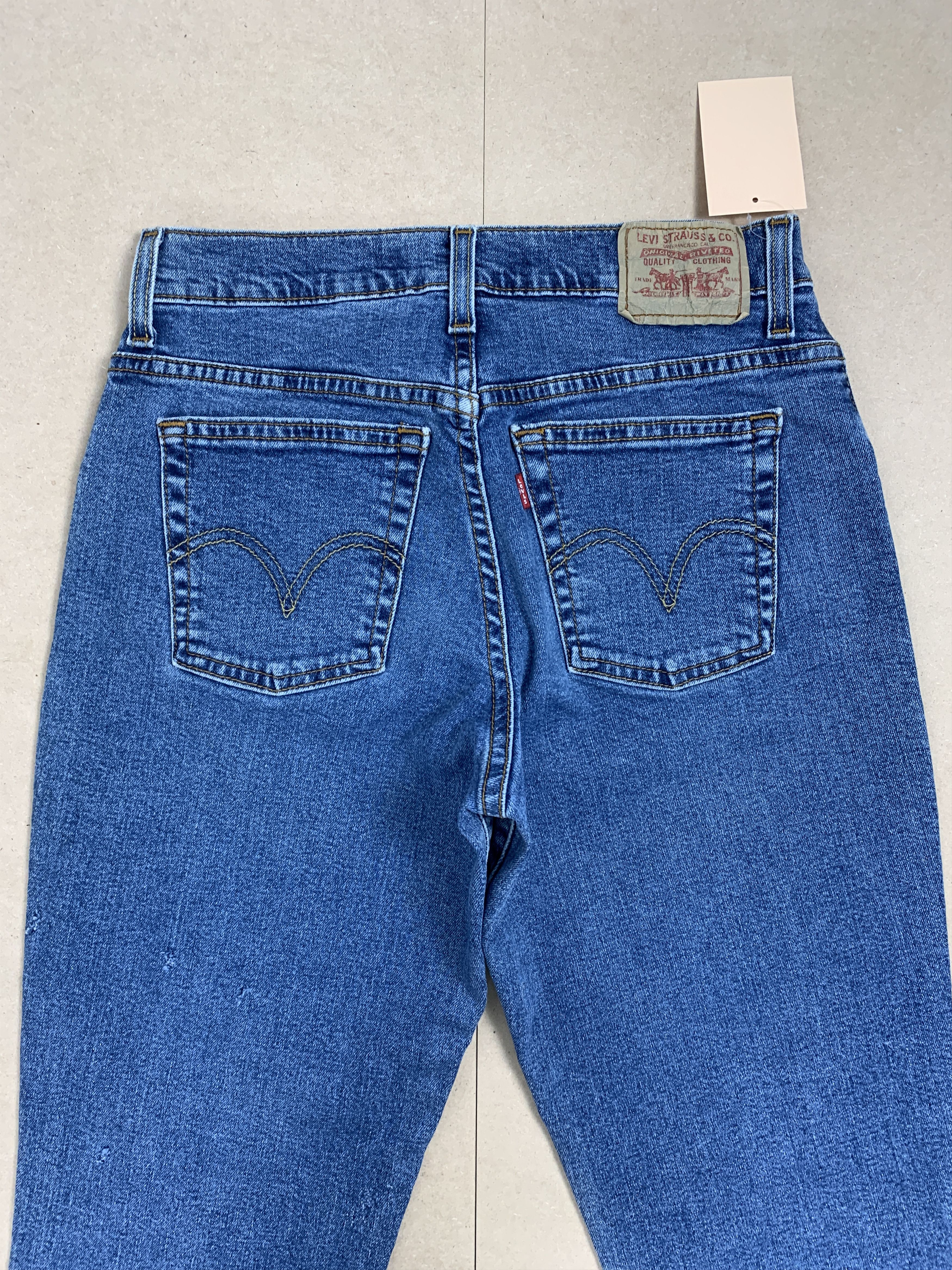 Levi's Vintage LEVI'S 550 Flared Boot Cut Blue Jeans Size 28" / US 6 / IT 42 - 8 Thumbnail