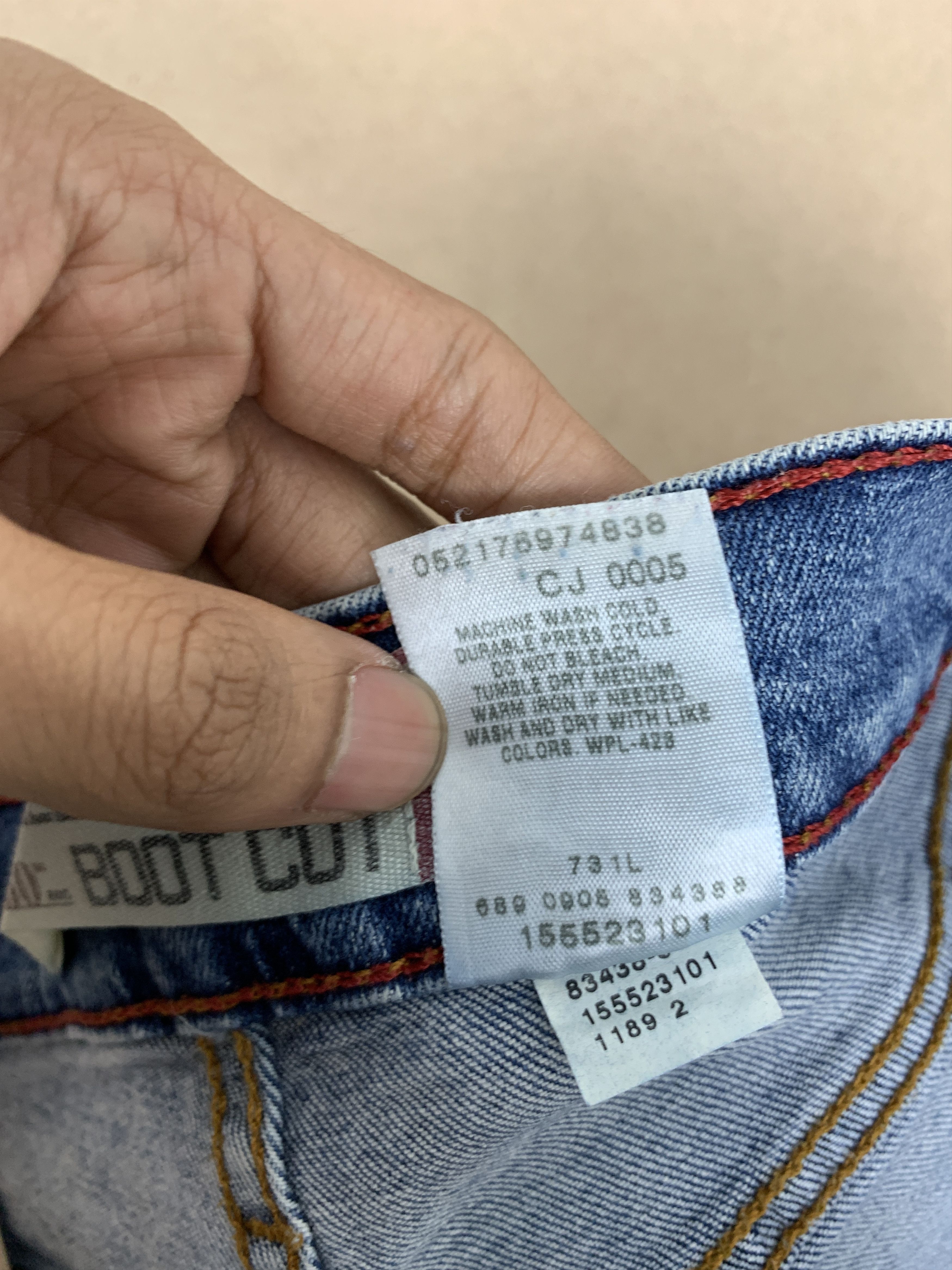 Levi's Vintage LEVI'S 550 Flared Boot Cut Blue Jeans Size 28" / US 6 / IT 42 - 14 Thumbnail