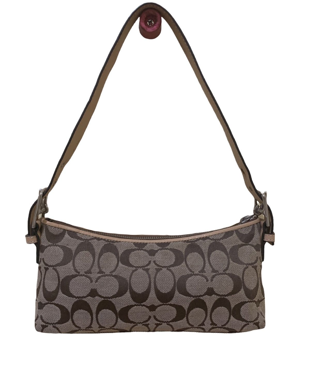 Coach [LAST DROP]Coach Signature Monogram Small Shoulder bag Size ONE SIZE - 5 Thumbnail