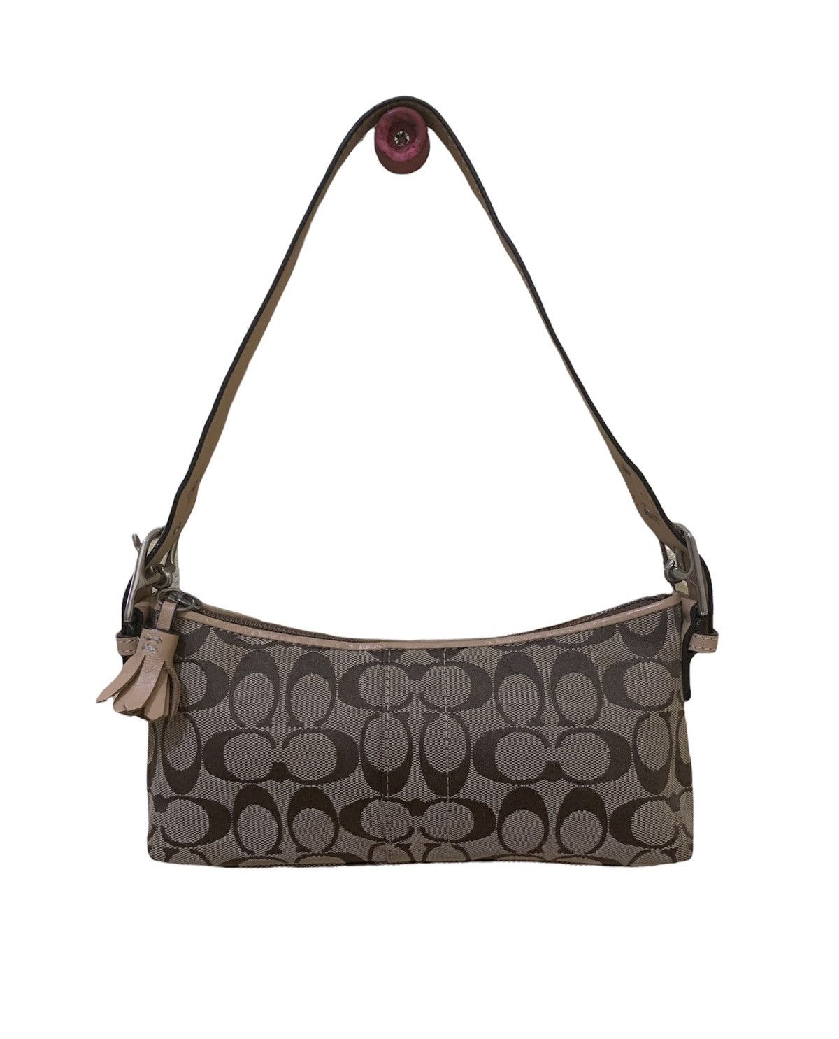 Coach [LAST DROP]Coach Signature Monogram Small Shoulder bag Size ONE SIZE - 2 Thumbnail