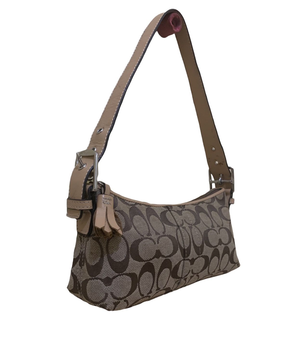 Coach [LAST DROP]Coach Signature Monogram Small Shoulder bag Size ONE SIZE - 3 Thumbnail
