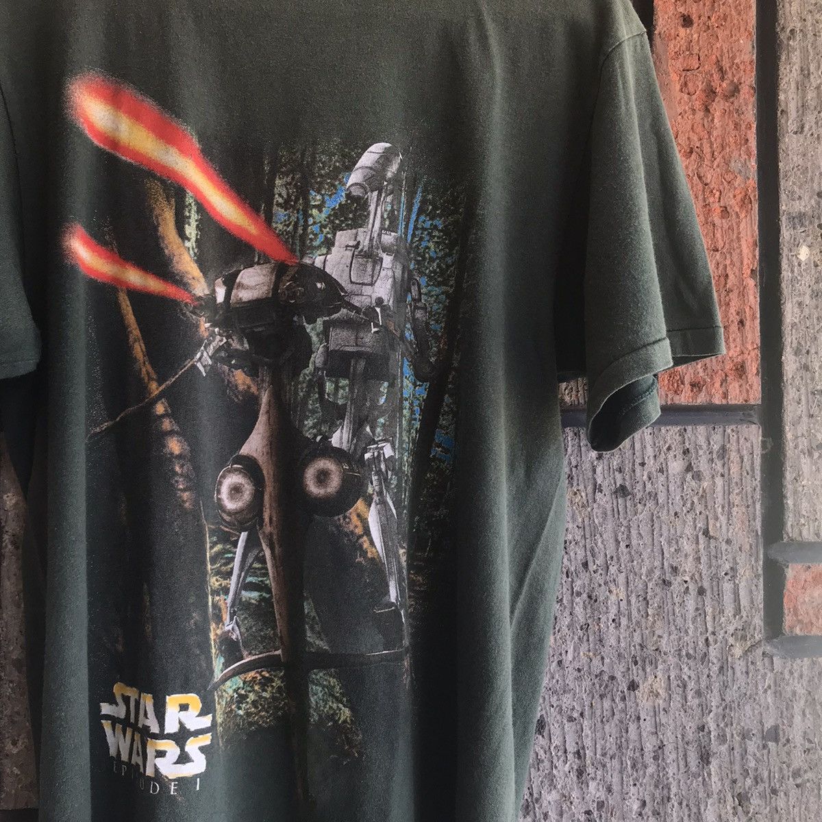 Vintage VTG ‘90s Star Wars Movie Promo Tee Shirt B1 Battle Droids Size US L / EU 52-54 / 3 - 5 Thumbnail
