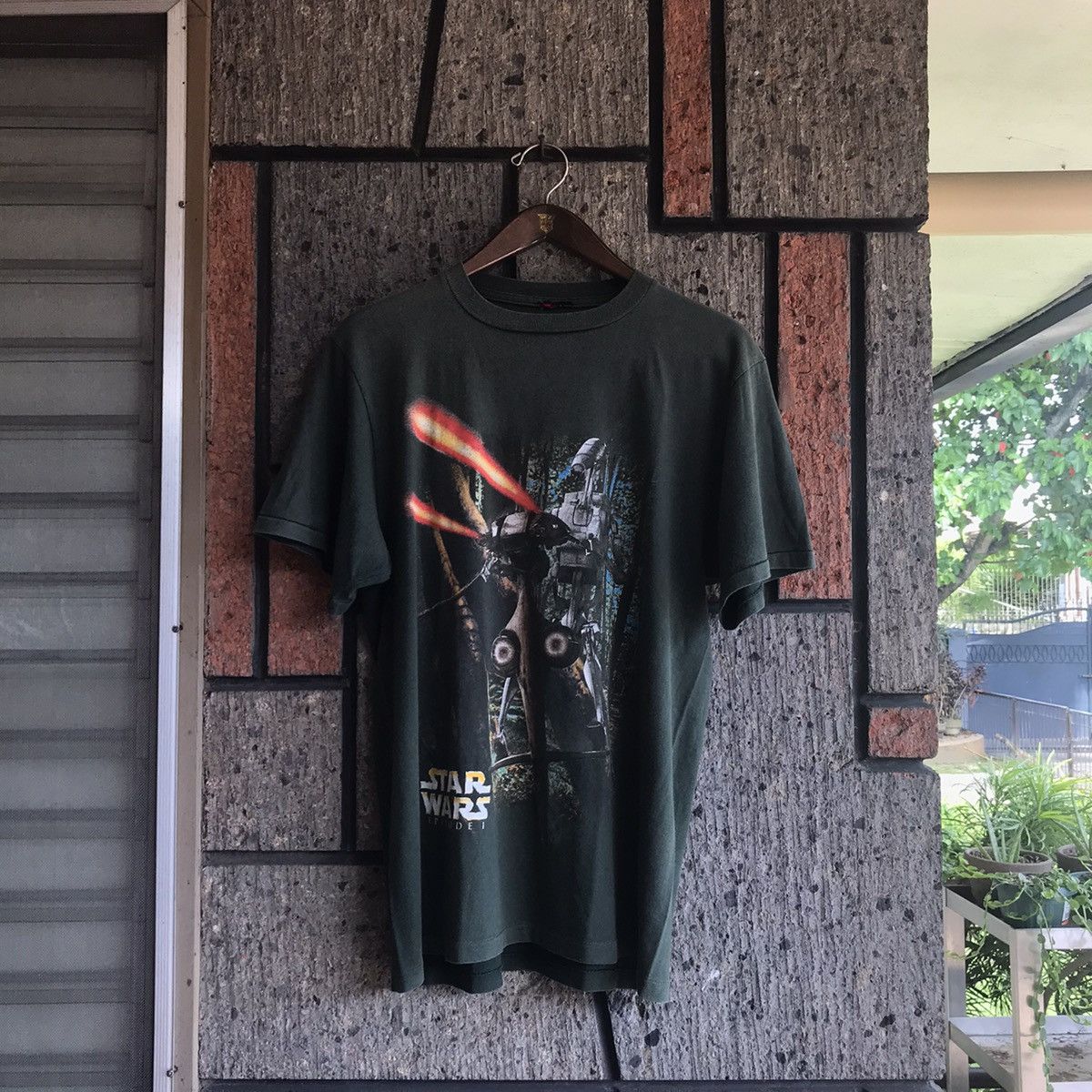 Vintage VTG ‘90s Star Wars Movie Promo Tee Shirt B1 Battle Droids Size US L / EU 52-54 / 3 - 3 Thumbnail