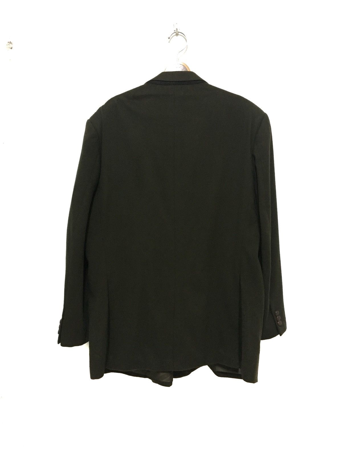 Balenciaga Old Wool Coat Dark Green By Balenciaga Size US L / EU 52-54 / 3 - 7 Thumbnail