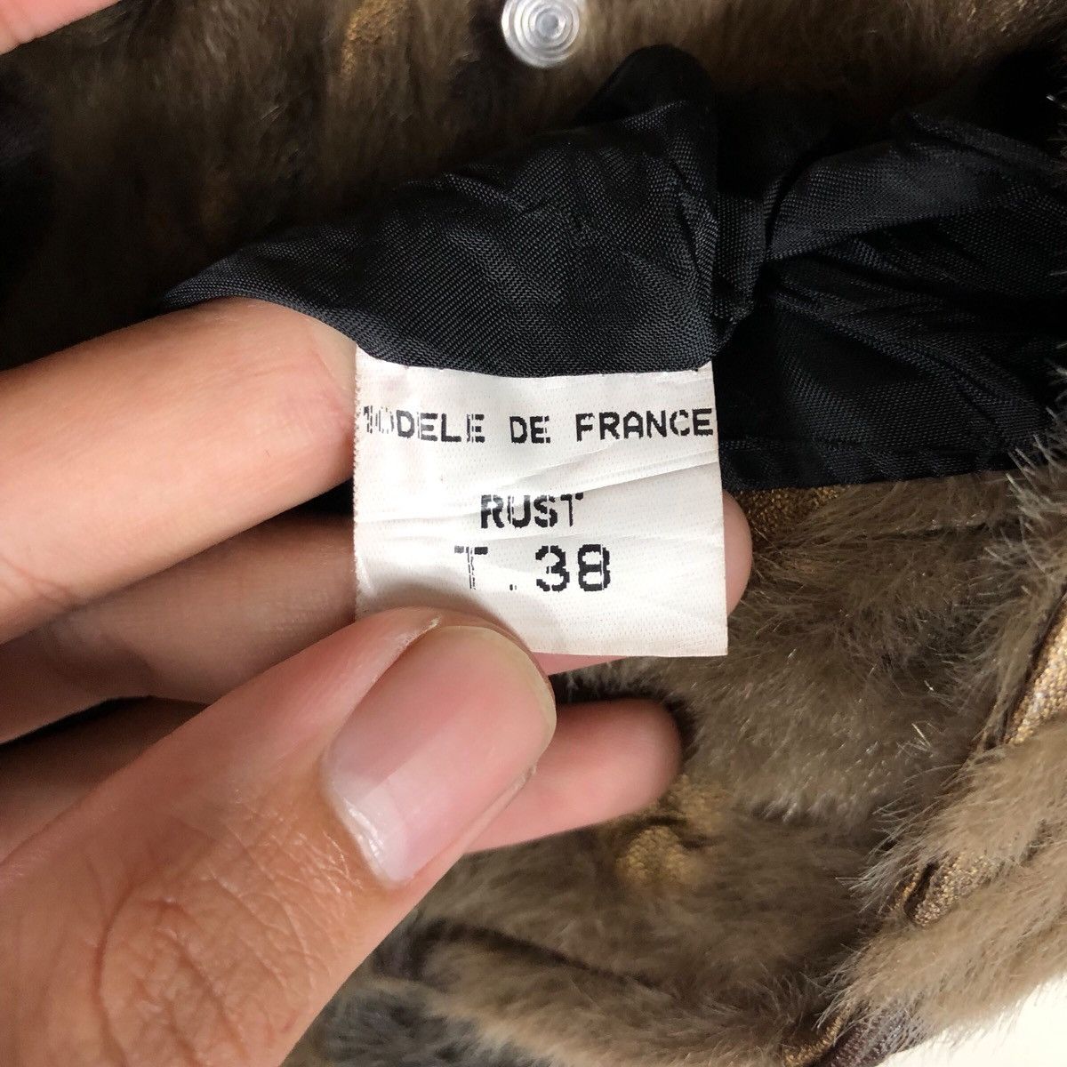 If Six Was Nine Japanese Acid Wash Style Hybrids Faux Fur Archive Jacket Size S / US 4 / IT 40 - 8 Thumbnail