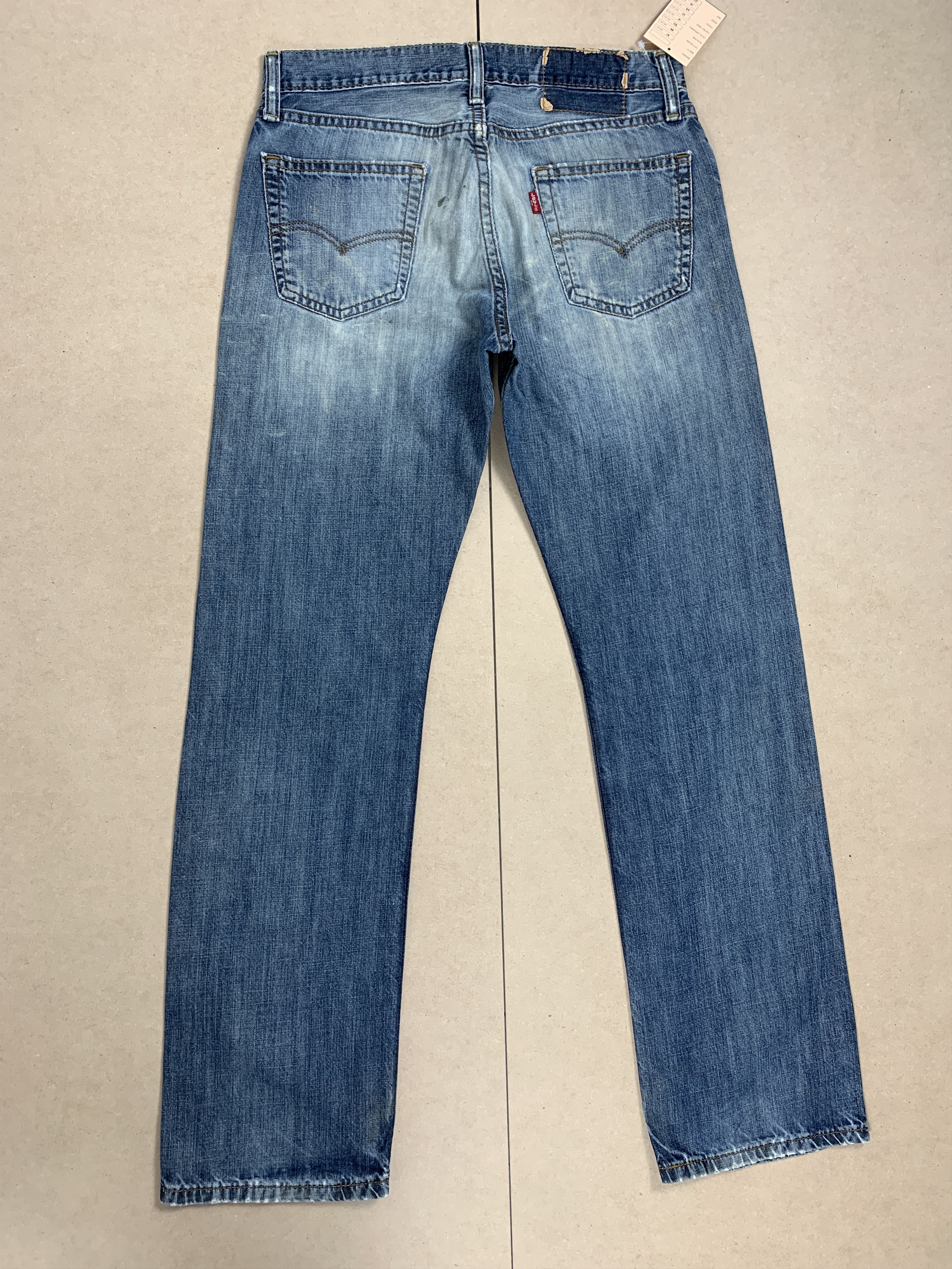 Levi's × Vintage Vintage LEVI'S 514 Distressed Faded Straight Cut Jeans Size US 31 - 7 Thumbnail