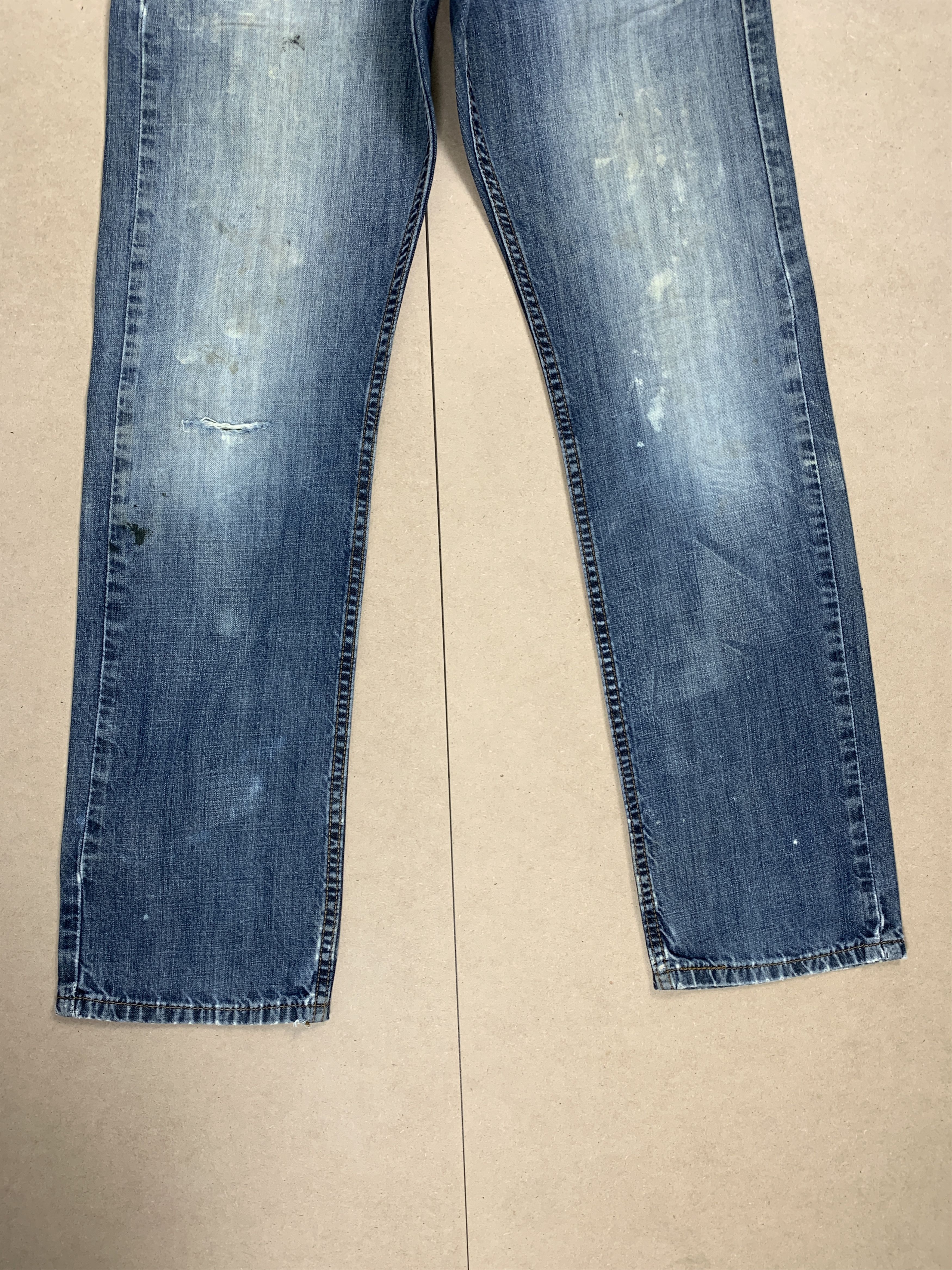 Levi's × Vintage Vintage LEVI'S 514 Distressed Faded Straight Cut Jeans Size US 31 - 4 Thumbnail