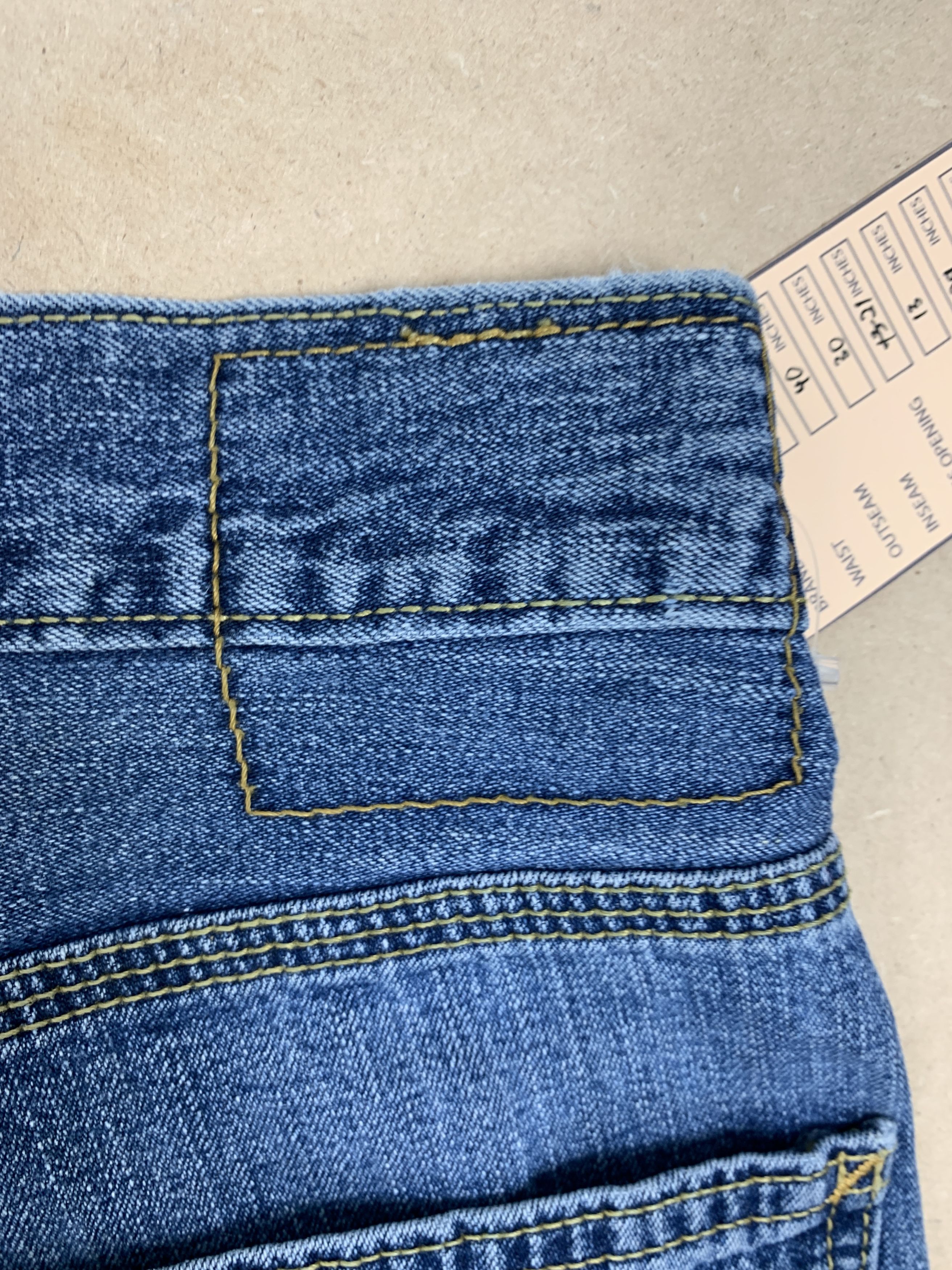 Levi's × Vintage Vintage Levis 568 Carpenter Straight Cut Faded Blue Jeans Size US 40 / EU 56 - 13 Thumbnail