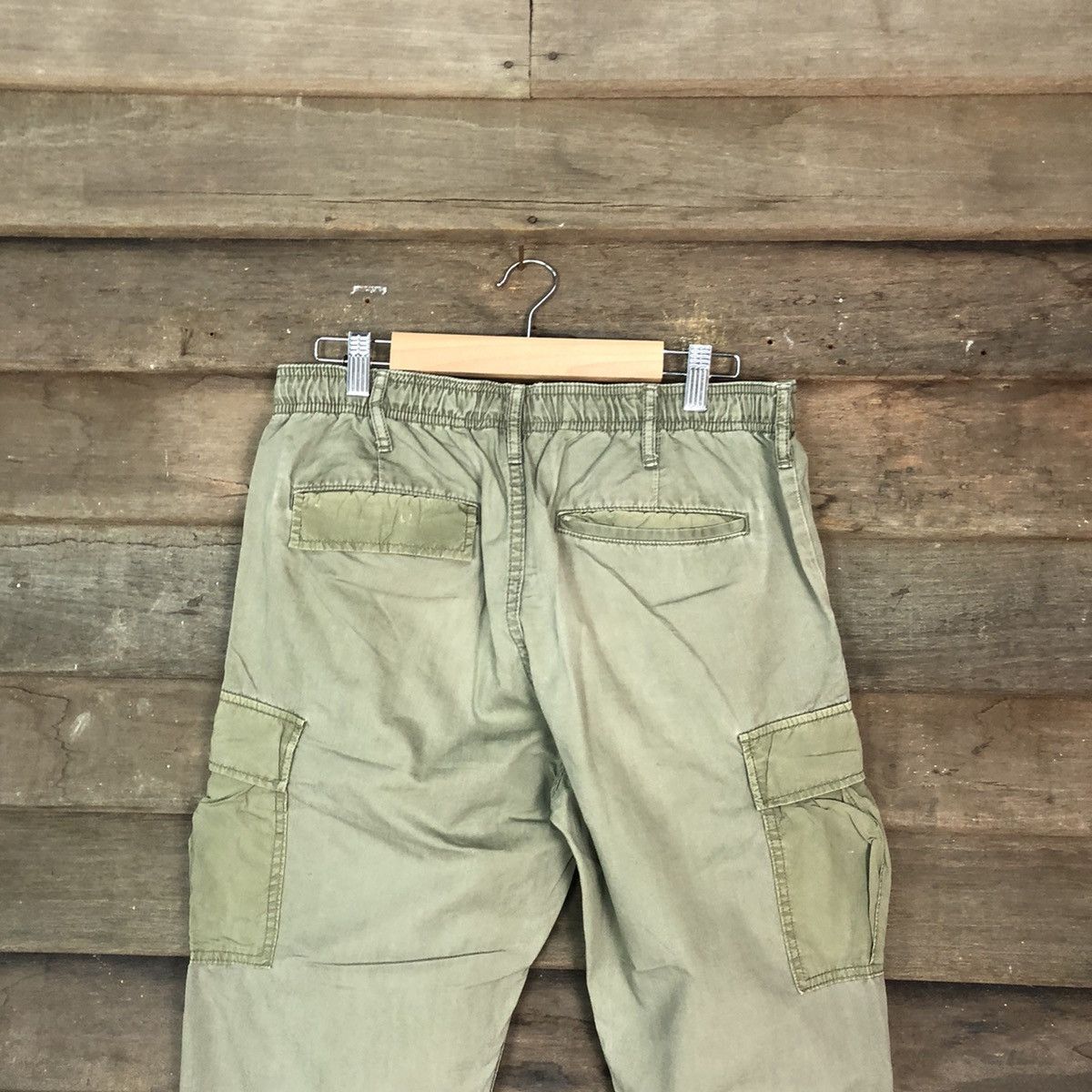 Faded Glory DLL GU faded Cargo jogger utility Multipocket Pants #1583 Size US 30 / EU 46 - 11 Thumbnail