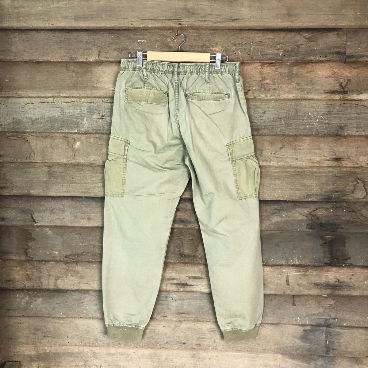 Faded Glory DLL GU faded Cargo jogger utility Multipocket Pants #1583 Size US 30 / EU 46 - 10 Thumbnail