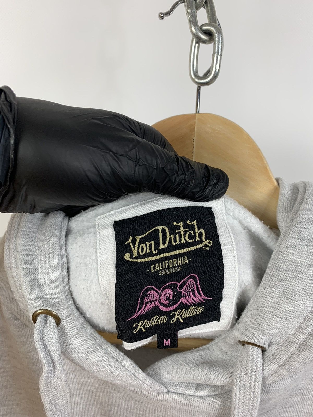 Von Dutch Von Dutch Women’s Embroidered Logo Hoodie Size US M / EU 48-50 / 2 - 10 Thumbnail