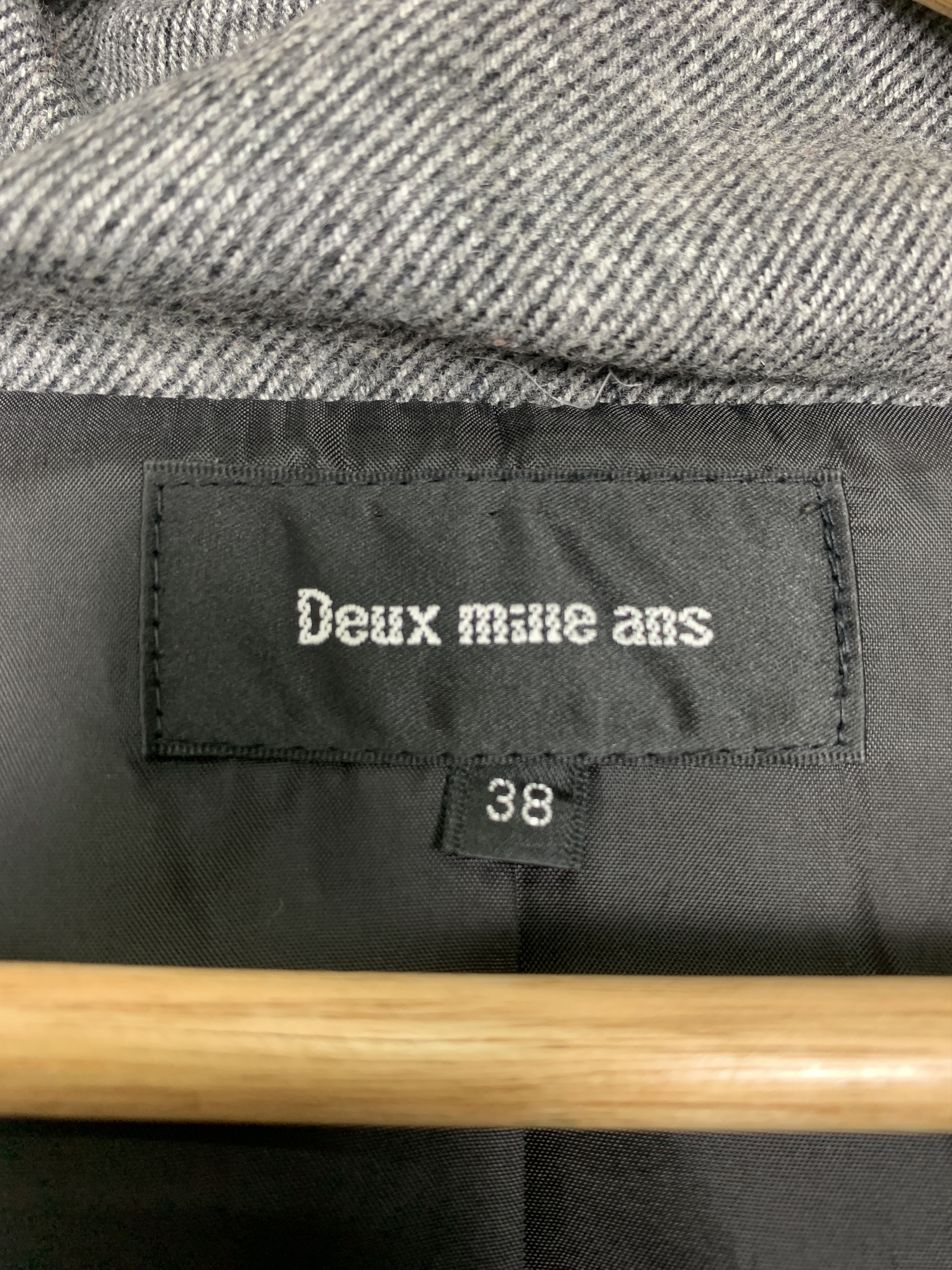 Japanese Brand Vintage Deux Mille Ans Zip Up Jacket J1378 Size 3XL / US 20-22 - 10 Thumbnail