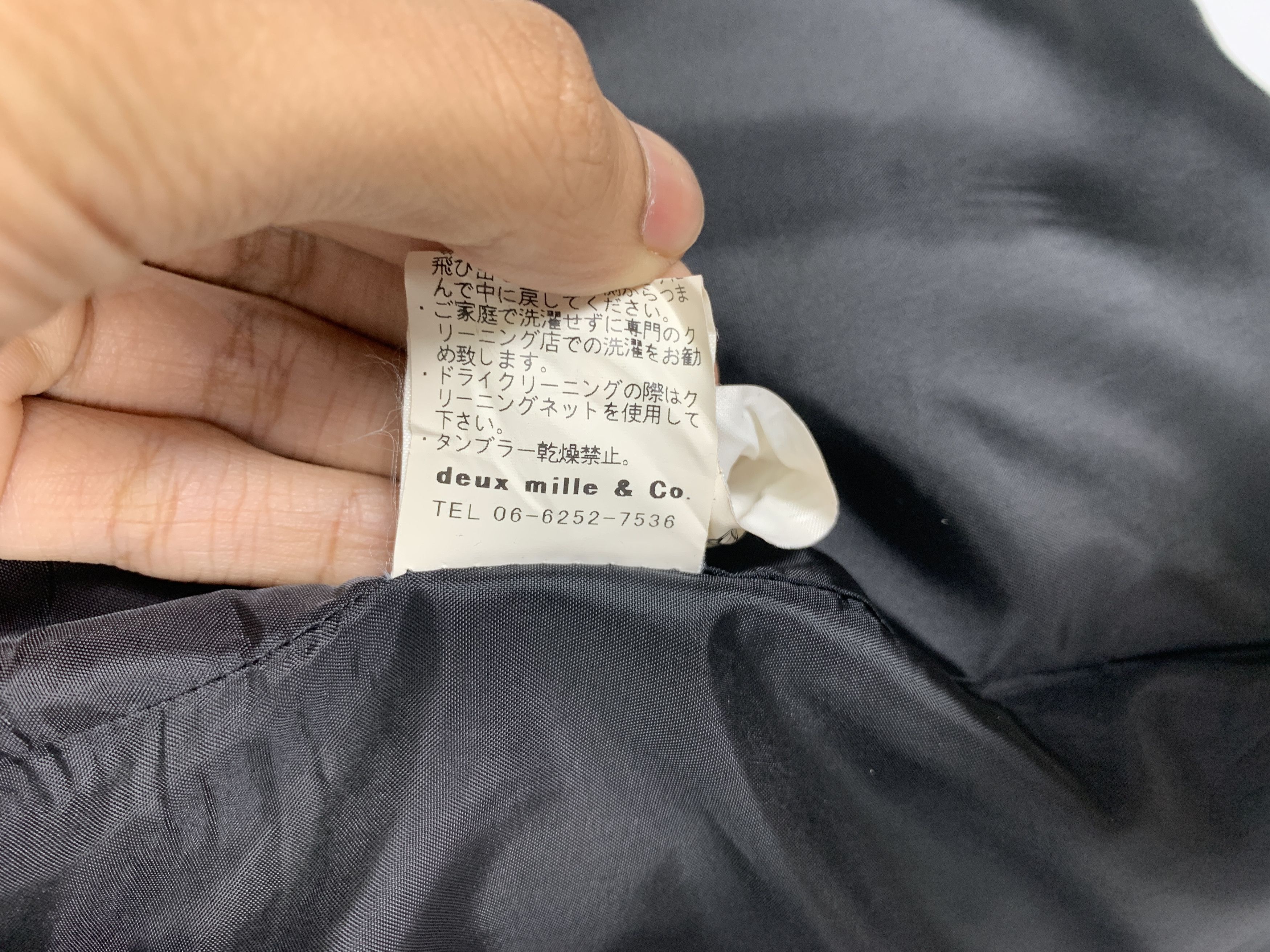 Japanese Brand Vintage Deux Mille Ans Zip Up Jacket J1378 Size 3XL / US 20-22 - 15 Thumbnail