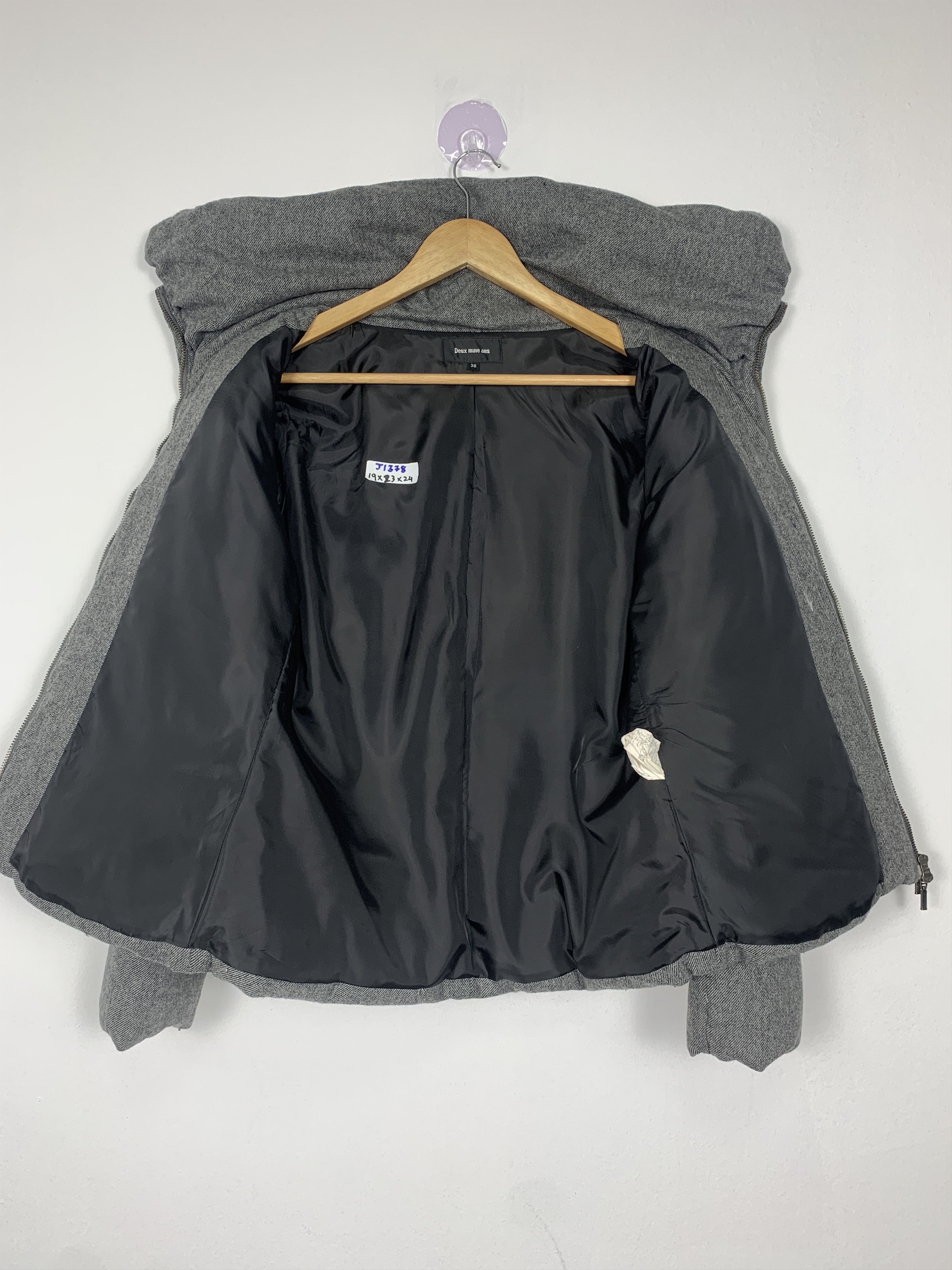 Japanese Brand Vintage Deux Mille Ans Zip Up Jacket J1378 Size 3XL / US 20-22 - 9 Thumbnail