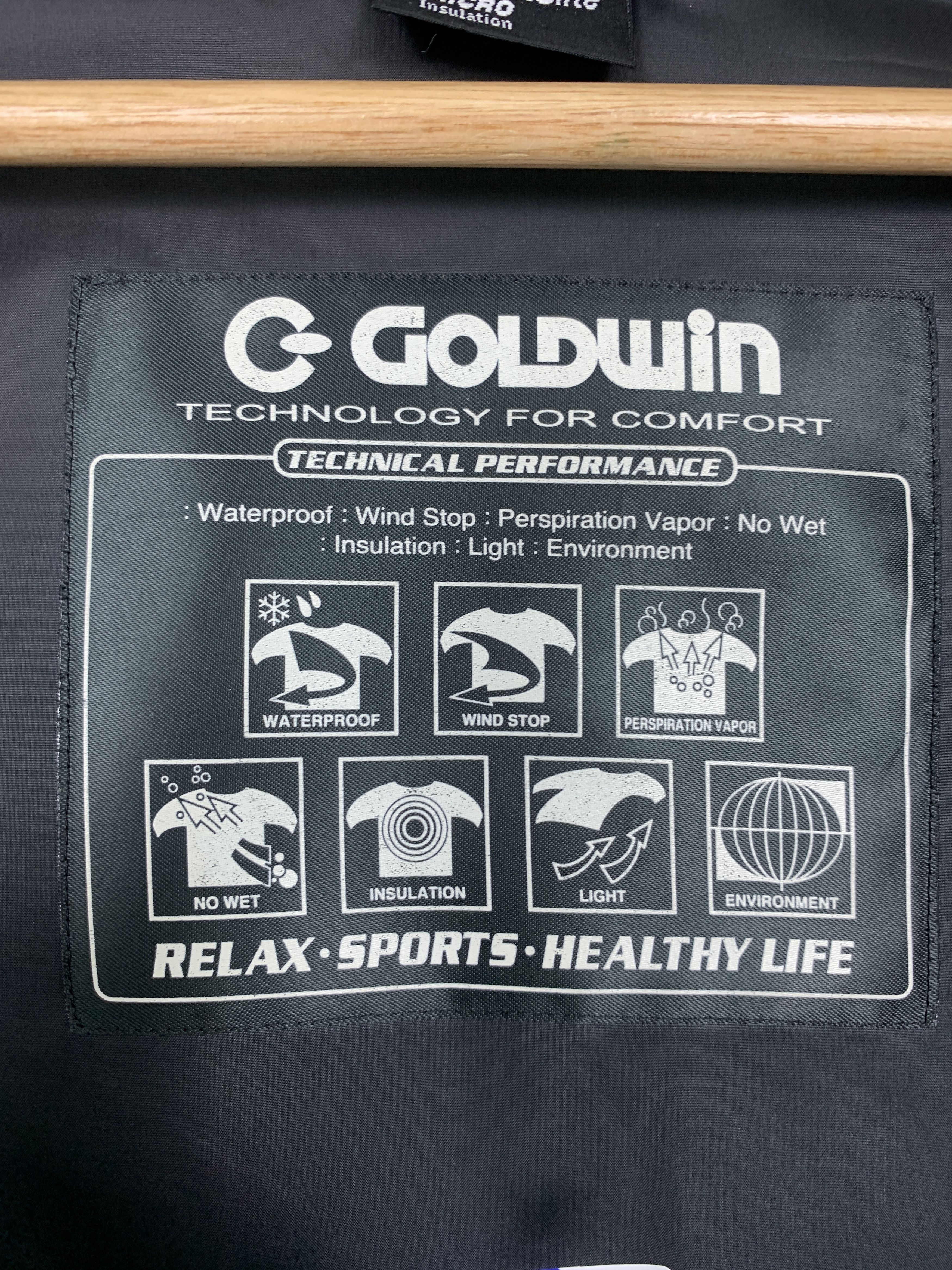 Goldwin Vintage Goldwin Windbreaker Zip Up Jacket J1379 Size US L / EU 52-54 / 3 - 10 Thumbnail