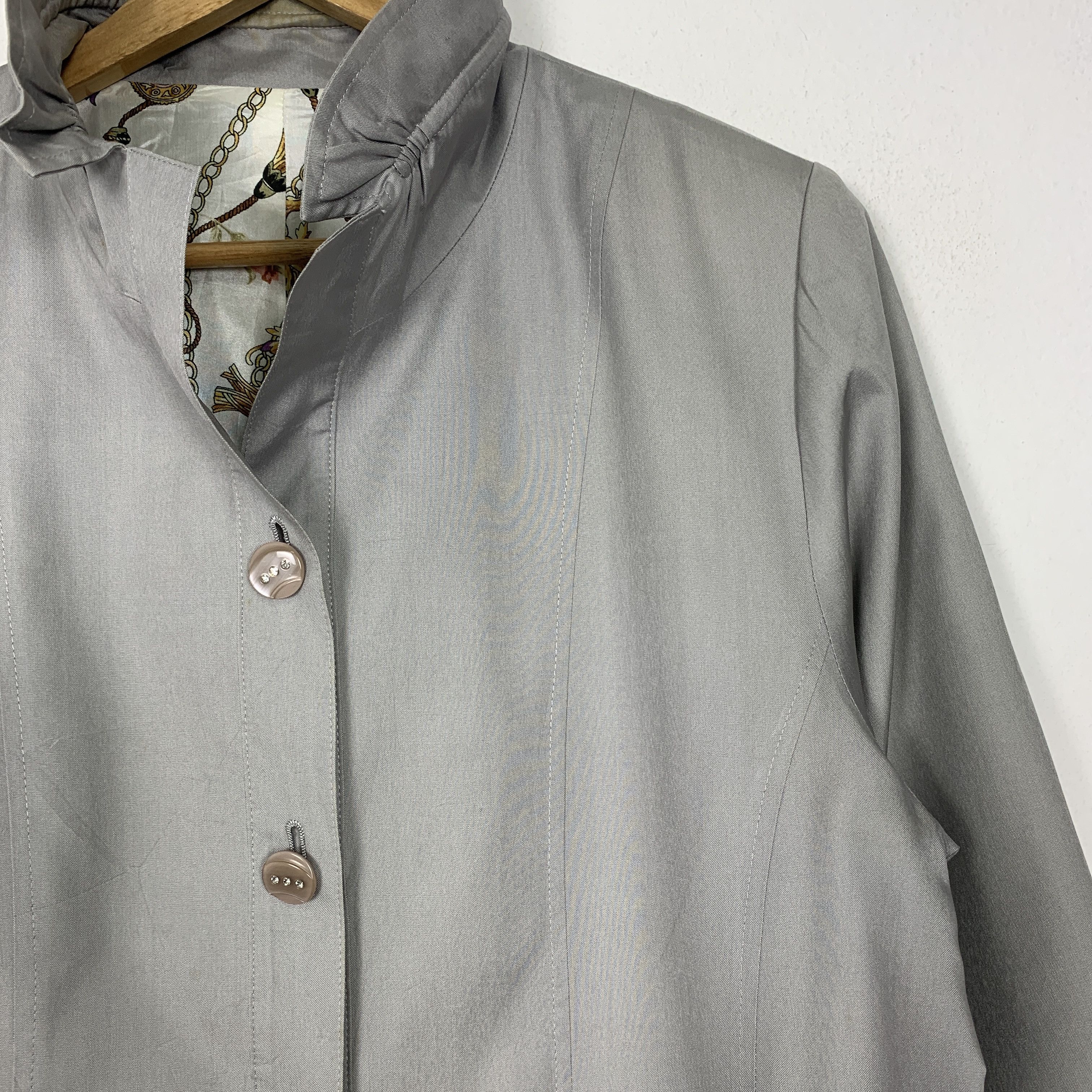 Japanese Brand Vintage Morpheus Button Jacket J1372 Size 3XL / US 20-22 - 3 Thumbnail