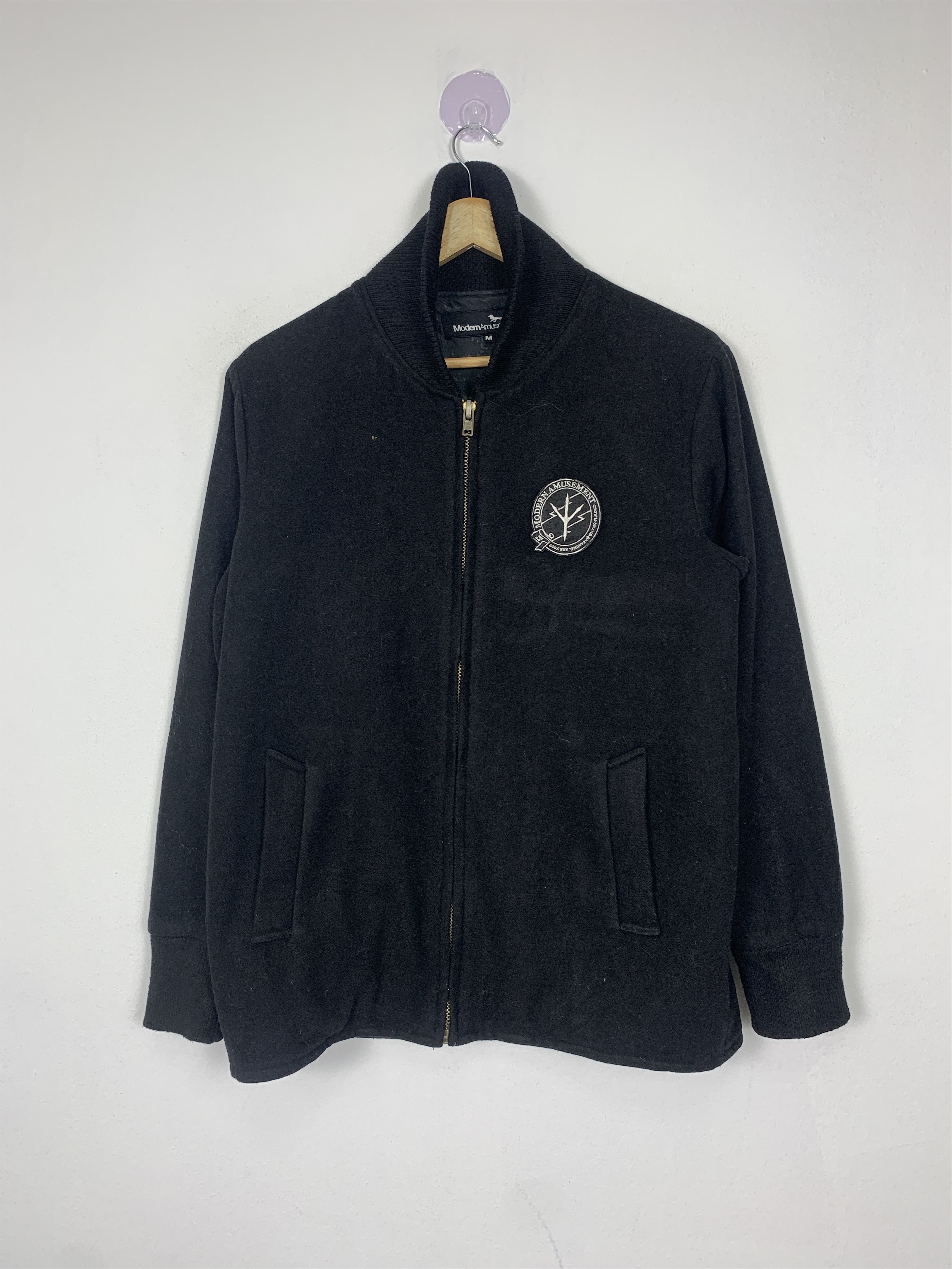 Modern Amusement Vintage Modern Amusement Zip Up Jacket J1377 Size US S / EU 44-46 / 1 - 1 Thumbnail