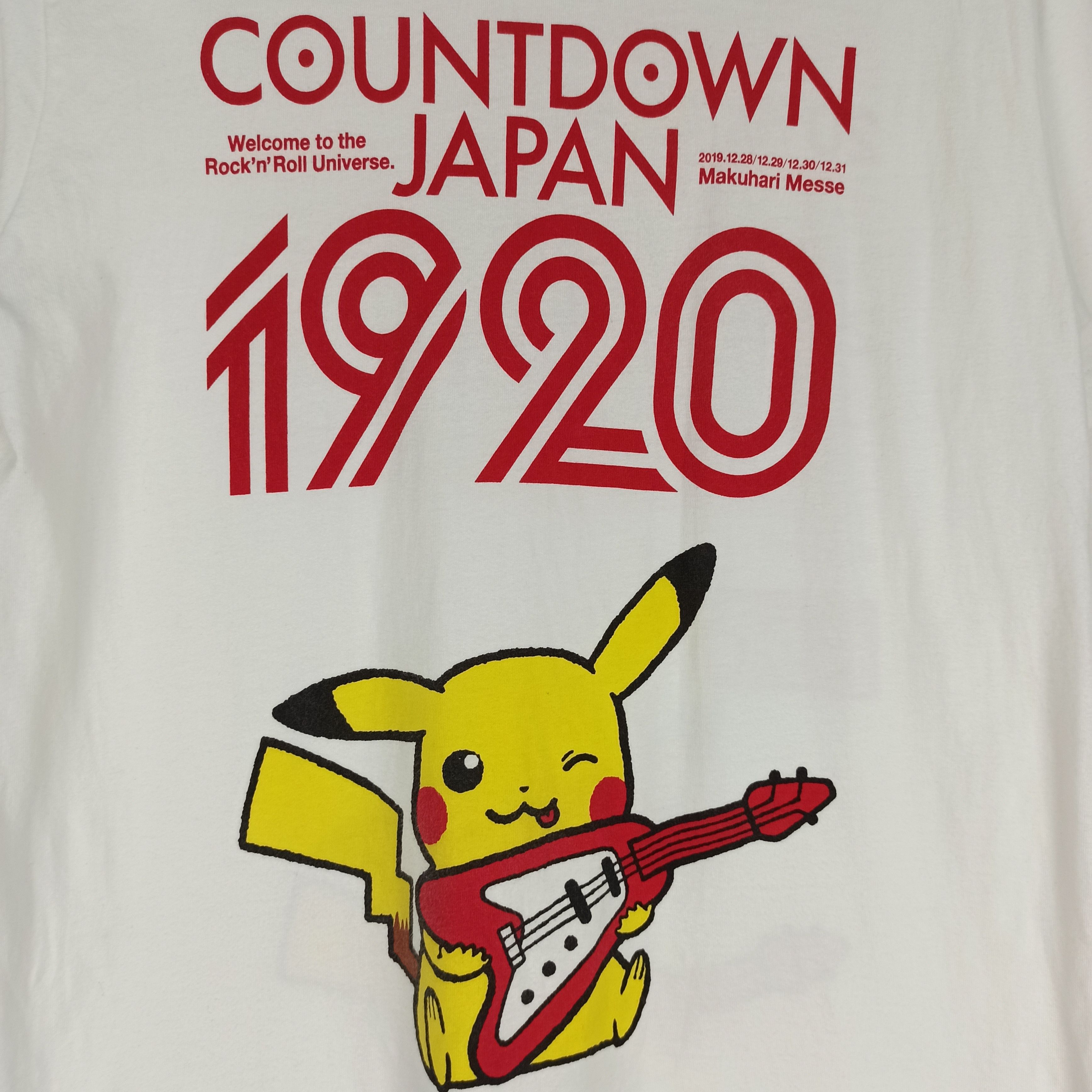 Anime 🔥 Pokemon Pikachu Countdown Japan Print Mirror Tshirt Size US M / EU 48-50 / 2 - 2 Thumbnail
