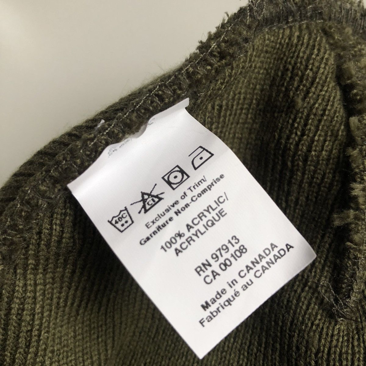 Santa Cruz Skateboards Vintage SC Beanie OLIVE Size ONE SIZE - 5 Thumbnail