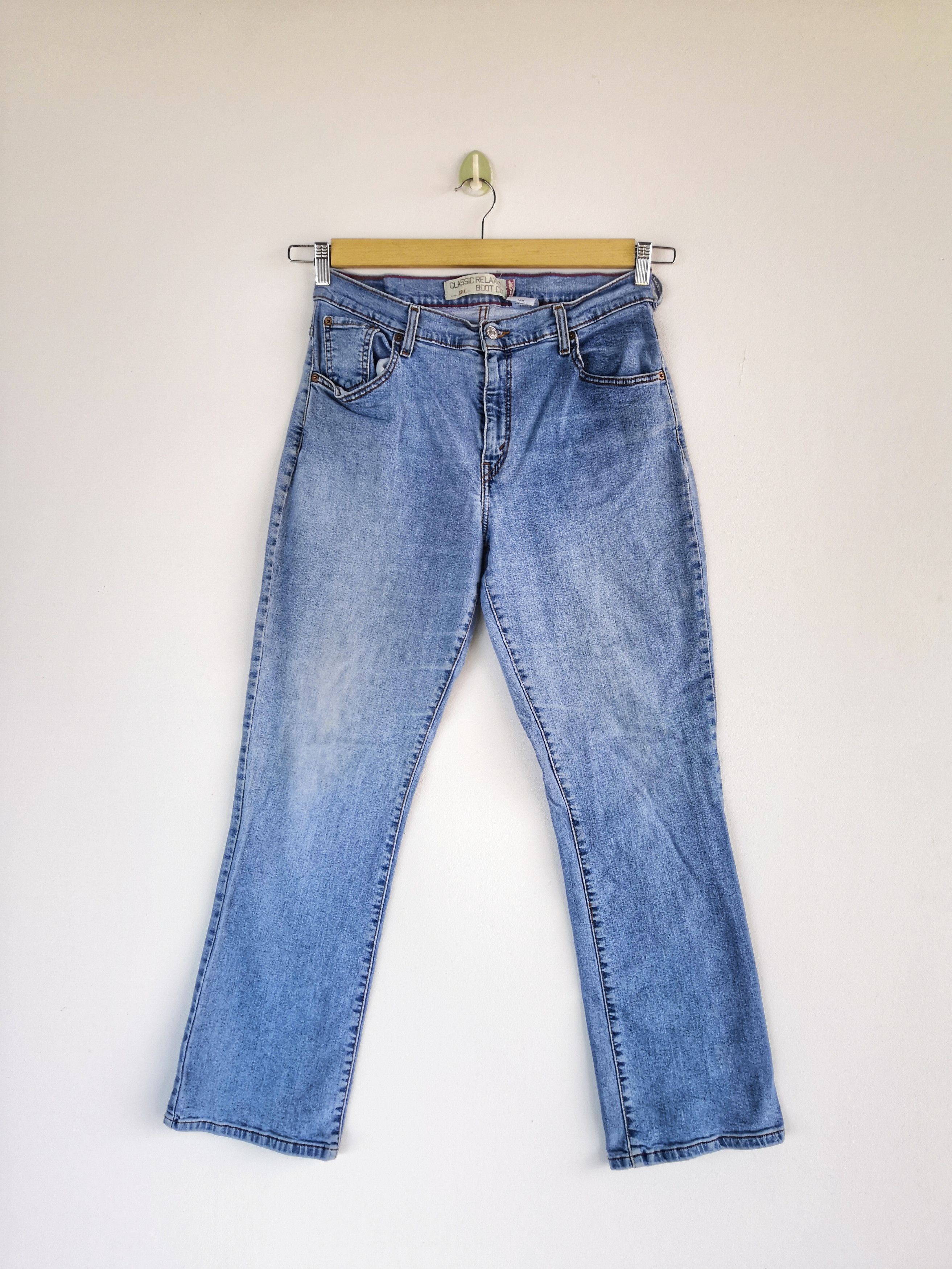 Levi's Vintage Levis Flared Jeans Levi's Sun Faded Denim Boot Cut Size US 30 / EU 46 - 1 Thumbnail