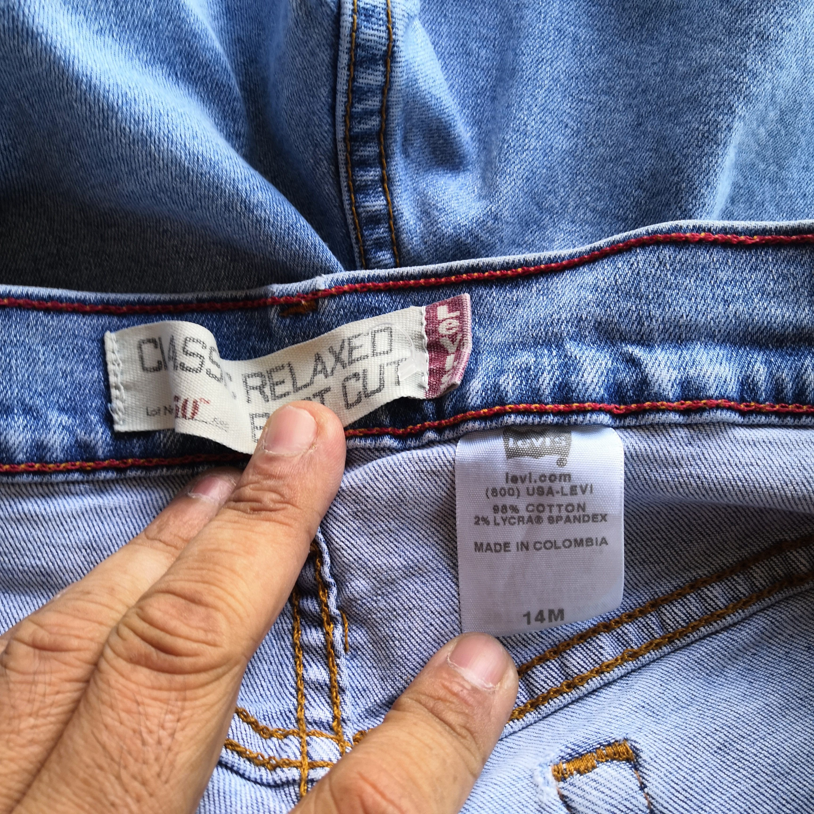 Levi's Vintage Levis Flared Jeans Levi's Sun Faded Denim Boot Cut Size US 30 / EU 46 - 11 Thumbnail