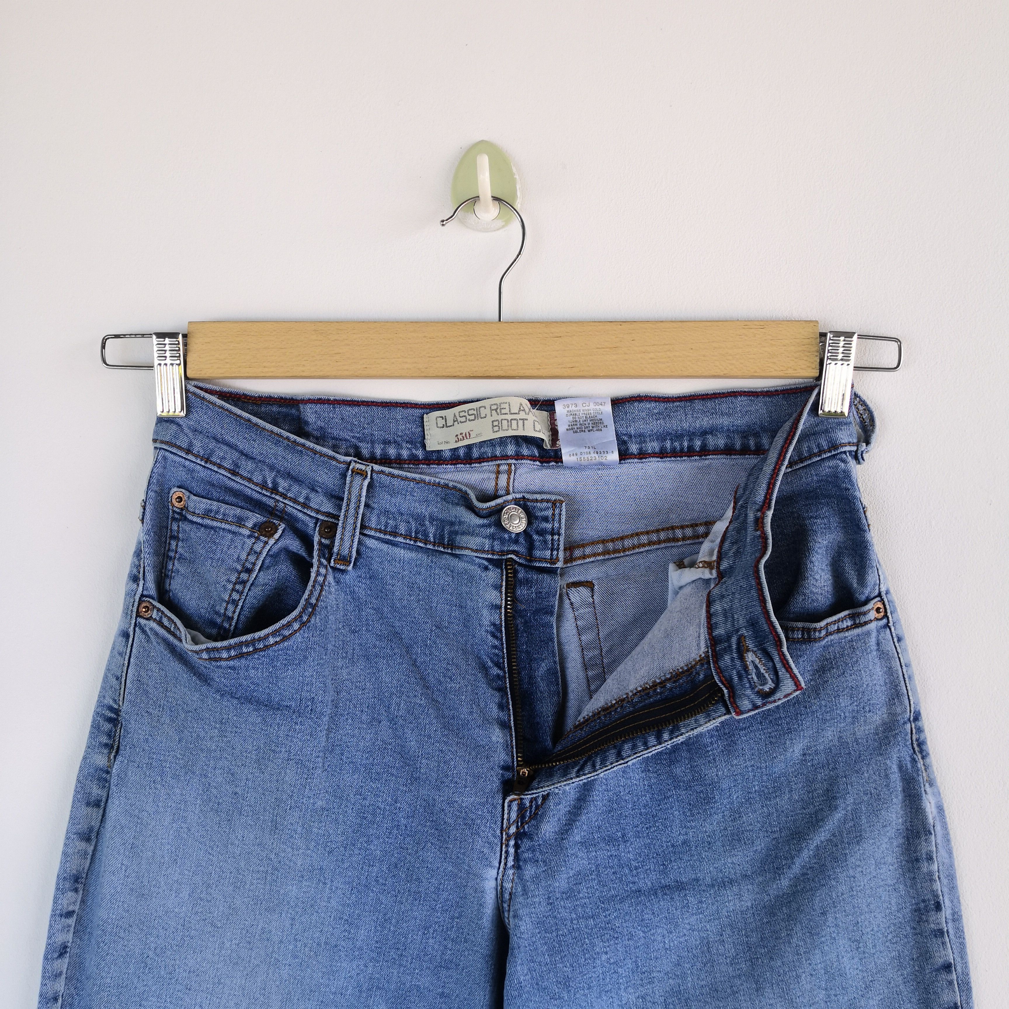 Levi's Vintage Levis Flared Jeans Levi's Sun Faded Denim Boot Cut Size US 30 / EU 46 - 8 Thumbnail