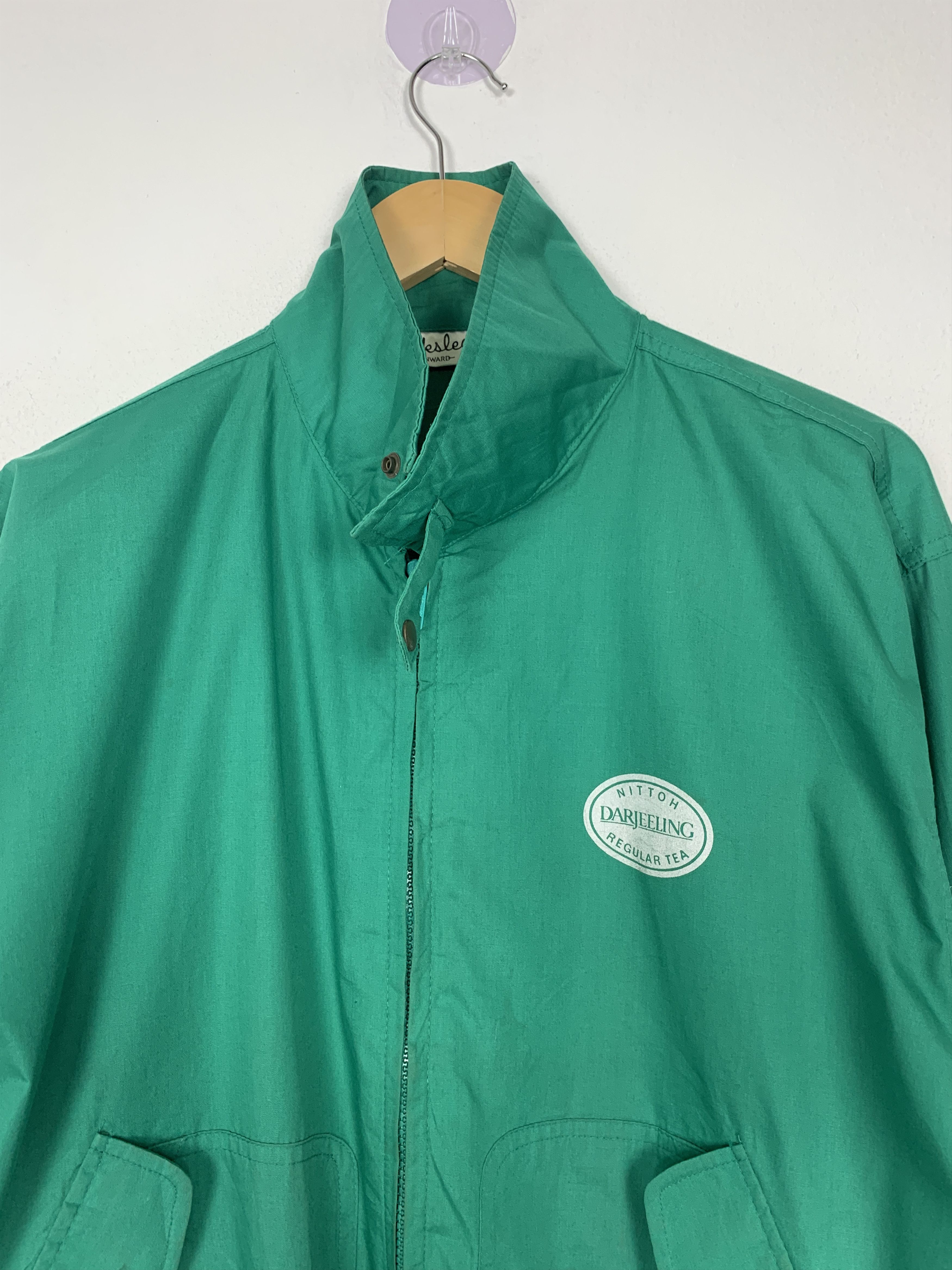 Japanese Brand × Vintage Vintage Oak & Leaf Zip Up Jacket Size US M / EU 48-50 / 2 - 2 Thumbnail