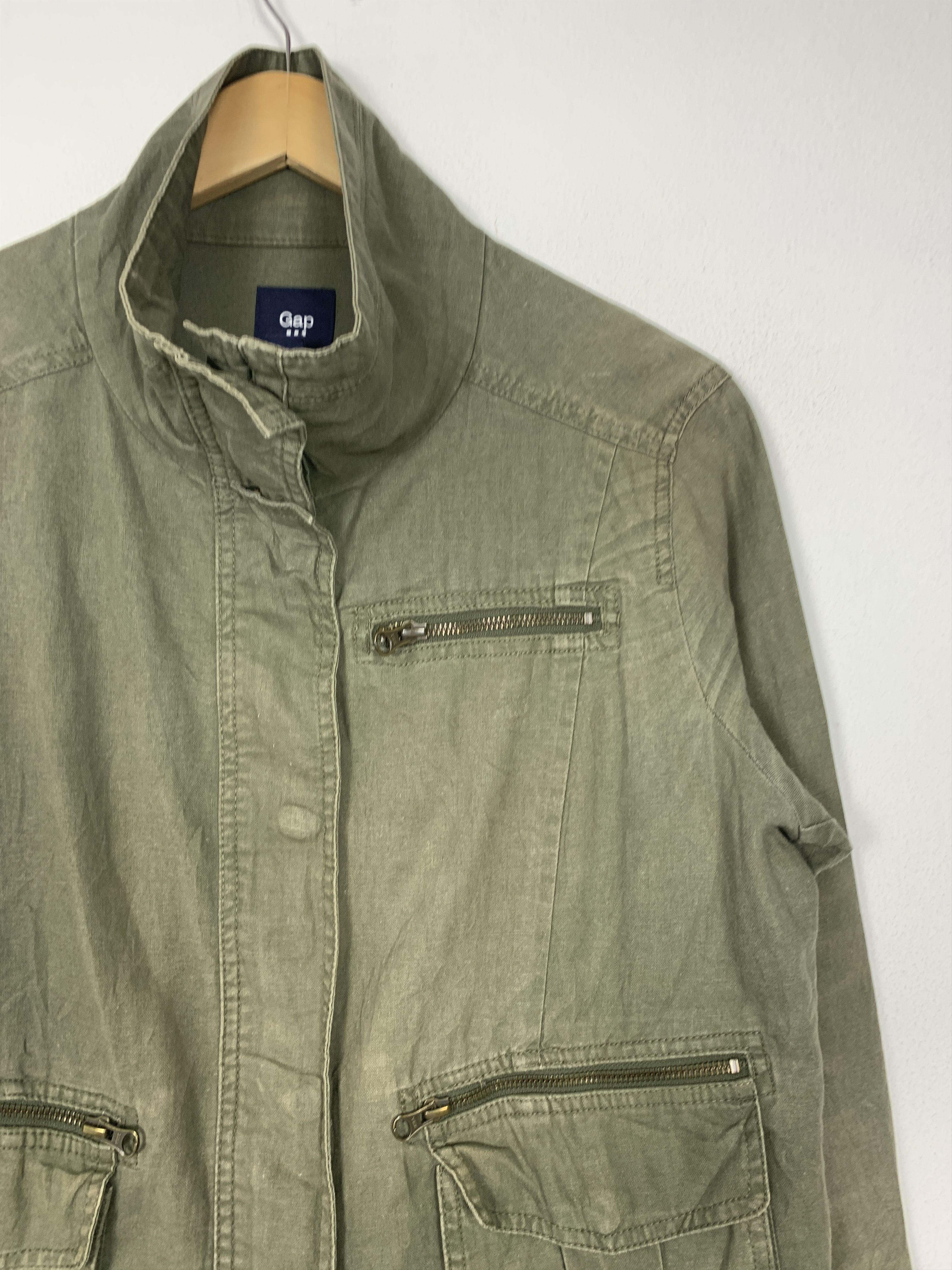 Gap × Vintage Vintage Gap Zip up Button Up Jacket Size US M / EU 48-50 / 2 - 3 Thumbnail