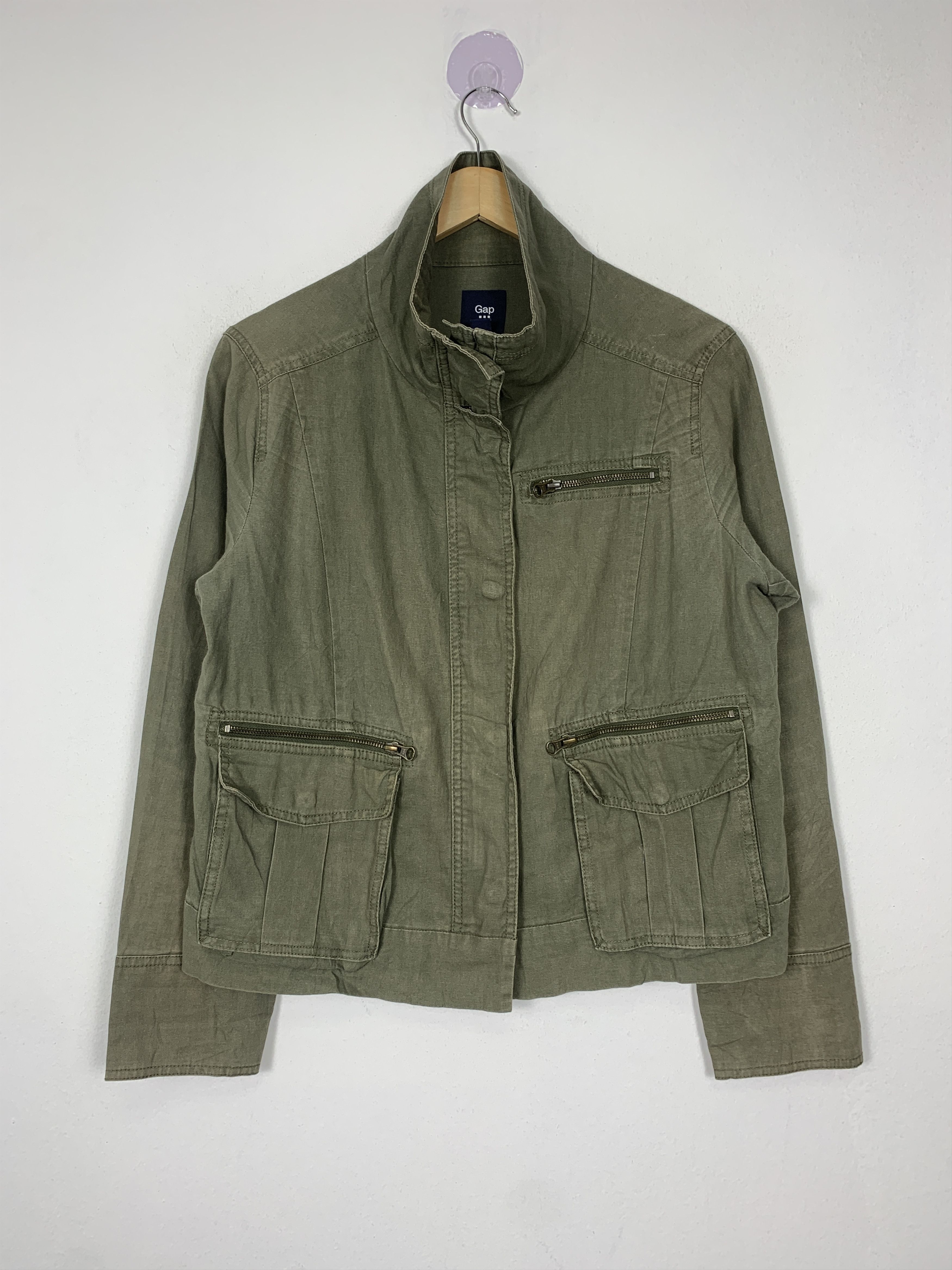 Gap × Vintage Vintage Gap Zip up Button Up Jacket Size US M / EU 48-50 / 2 - 1 Thumbnail