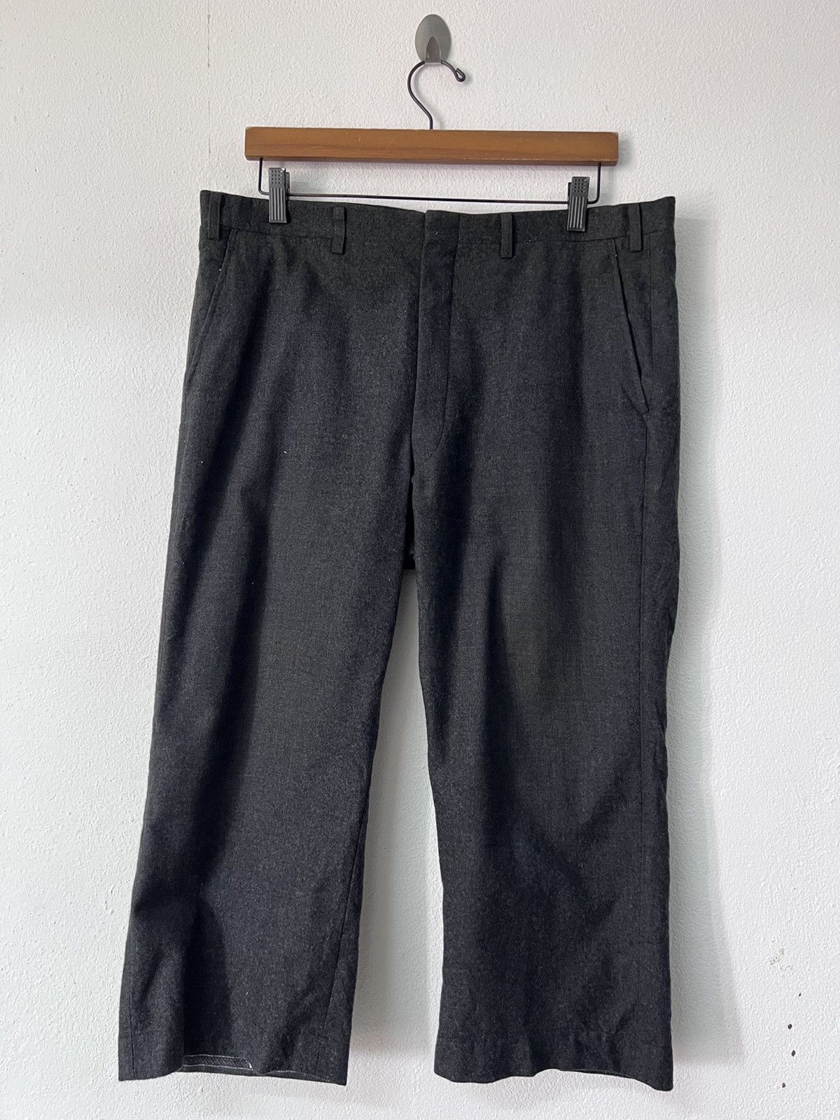Pierre Cardin Pierre Cardin Wool Cropped Pant Size US 35 - 2 Thumbnail