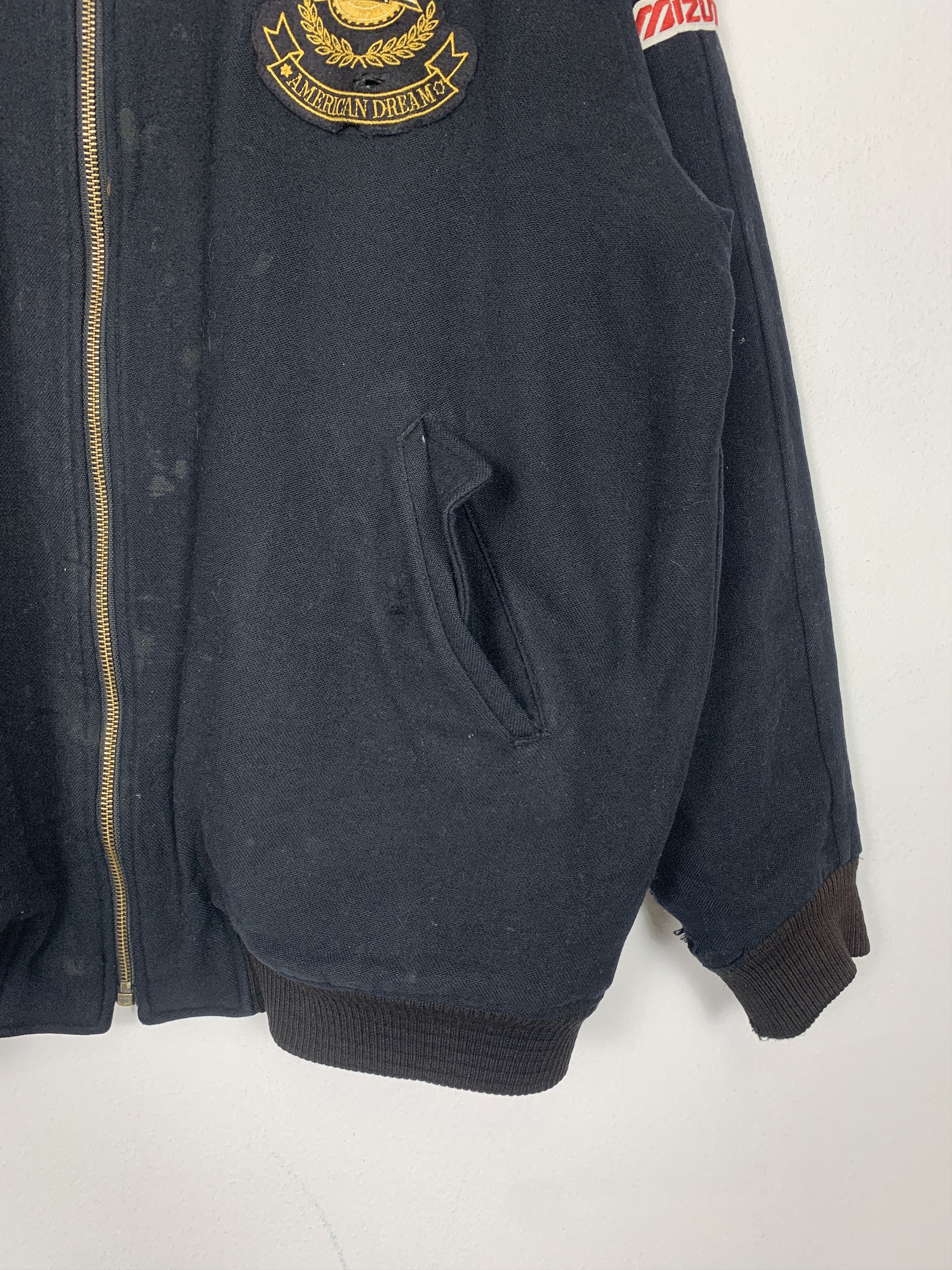 Mizuno Vintage Mizuno Zip Up Jacket J1385 Size US S / EU 44-46 / 1 - 4 Thumbnail