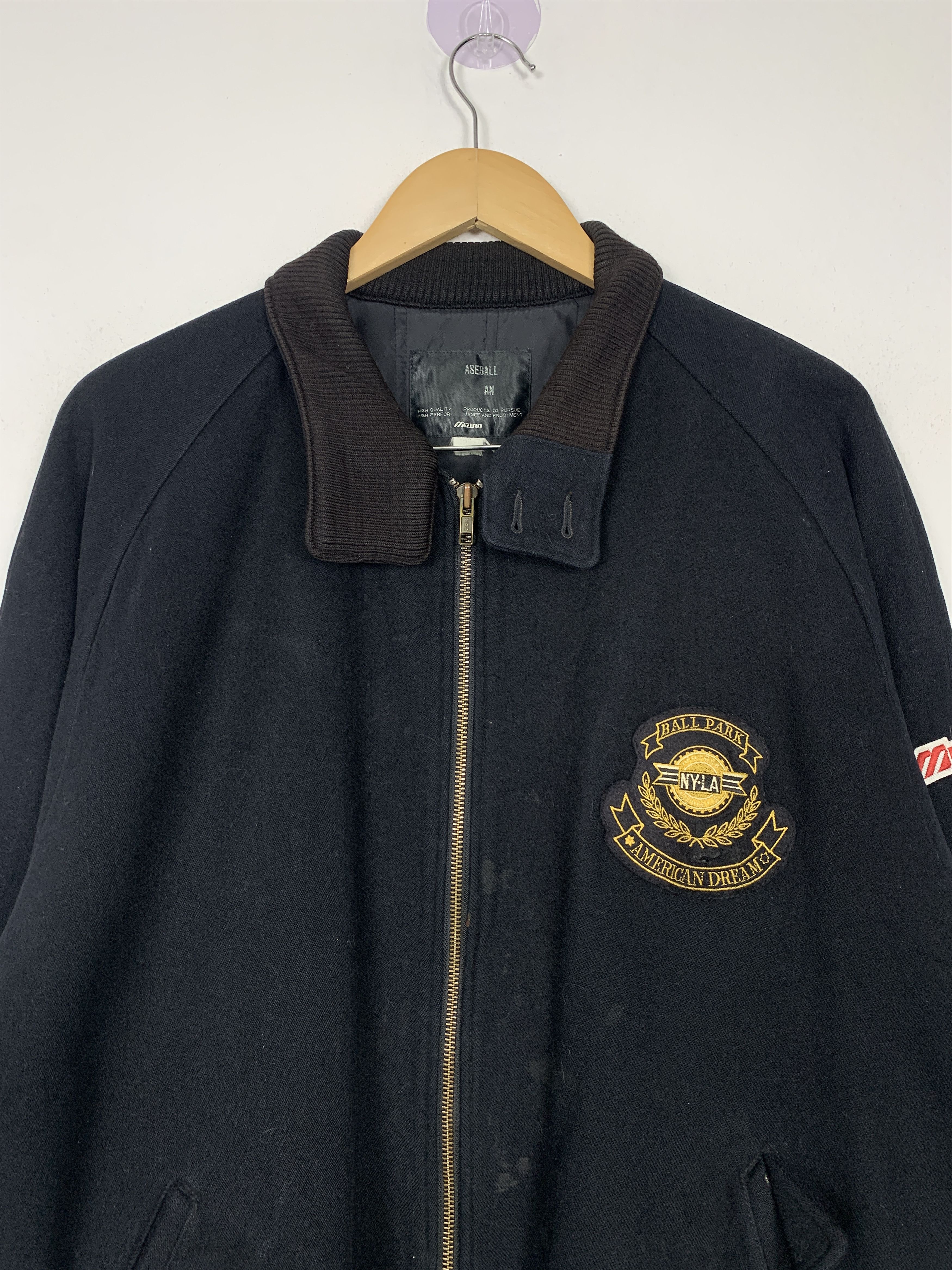 Mizuno Vintage Mizuno Zip Up Jacket J1385 Size US S / EU 44-46 / 1 - 2 Thumbnail