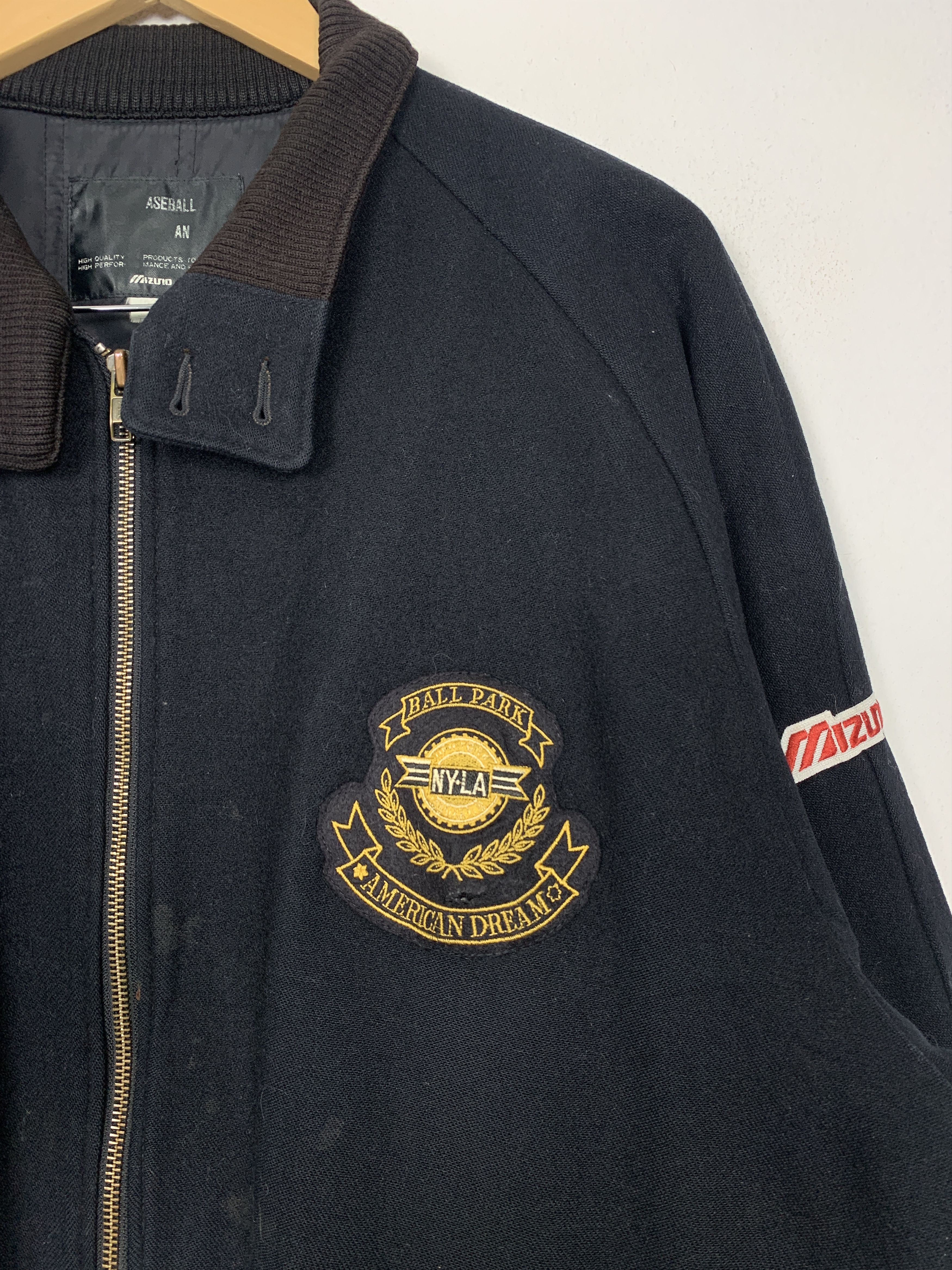 Mizuno Vintage Mizuno Zip Up Jacket J1385 Size US S / EU 44-46 / 1 - 3 Thumbnail