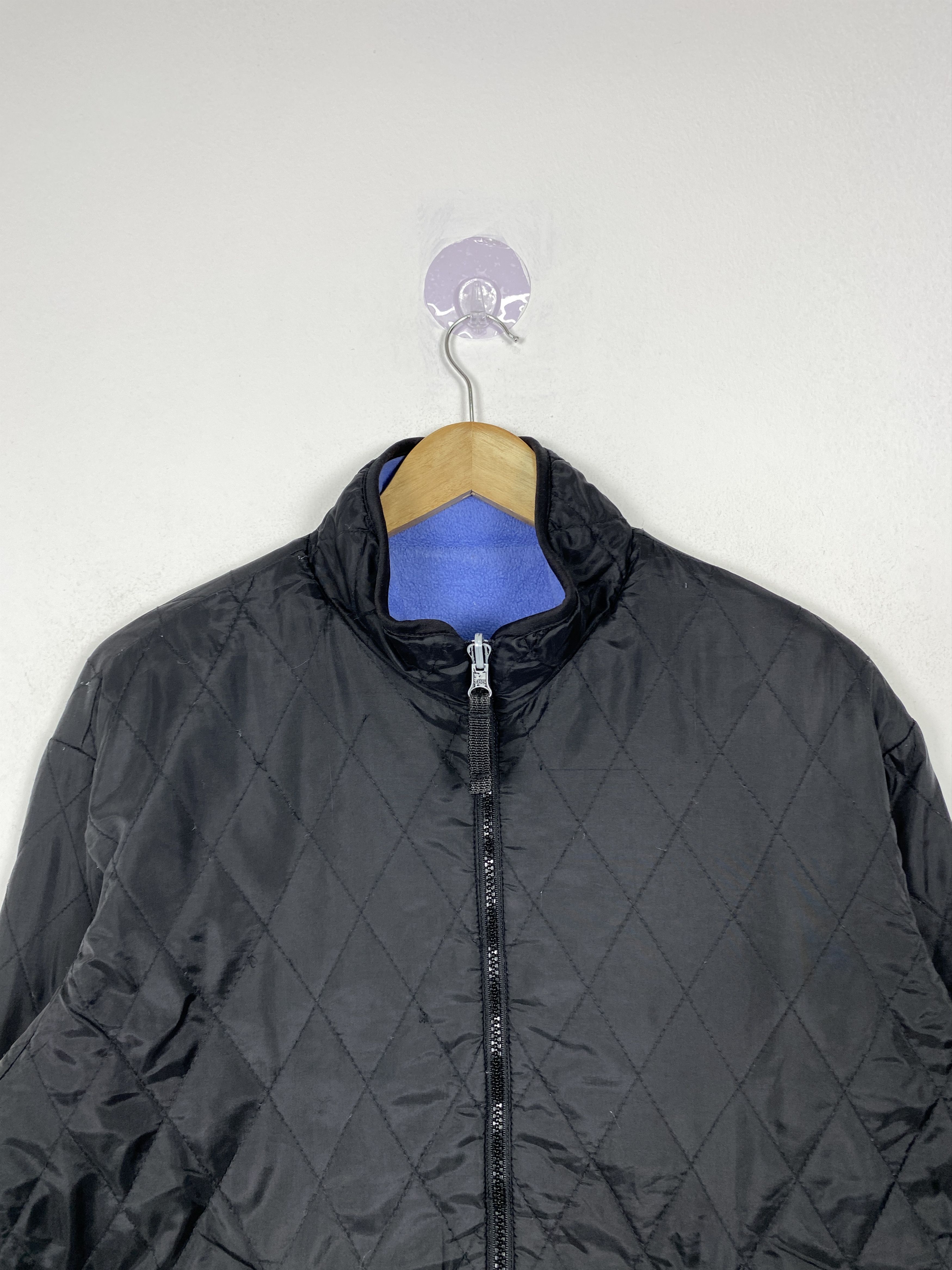 Japanese Brand × Vintage Vintage Swooplex Quilted Reversible Zip Up Jackat Size US S / EU 44-46 / 1 - 10 Thumbnail