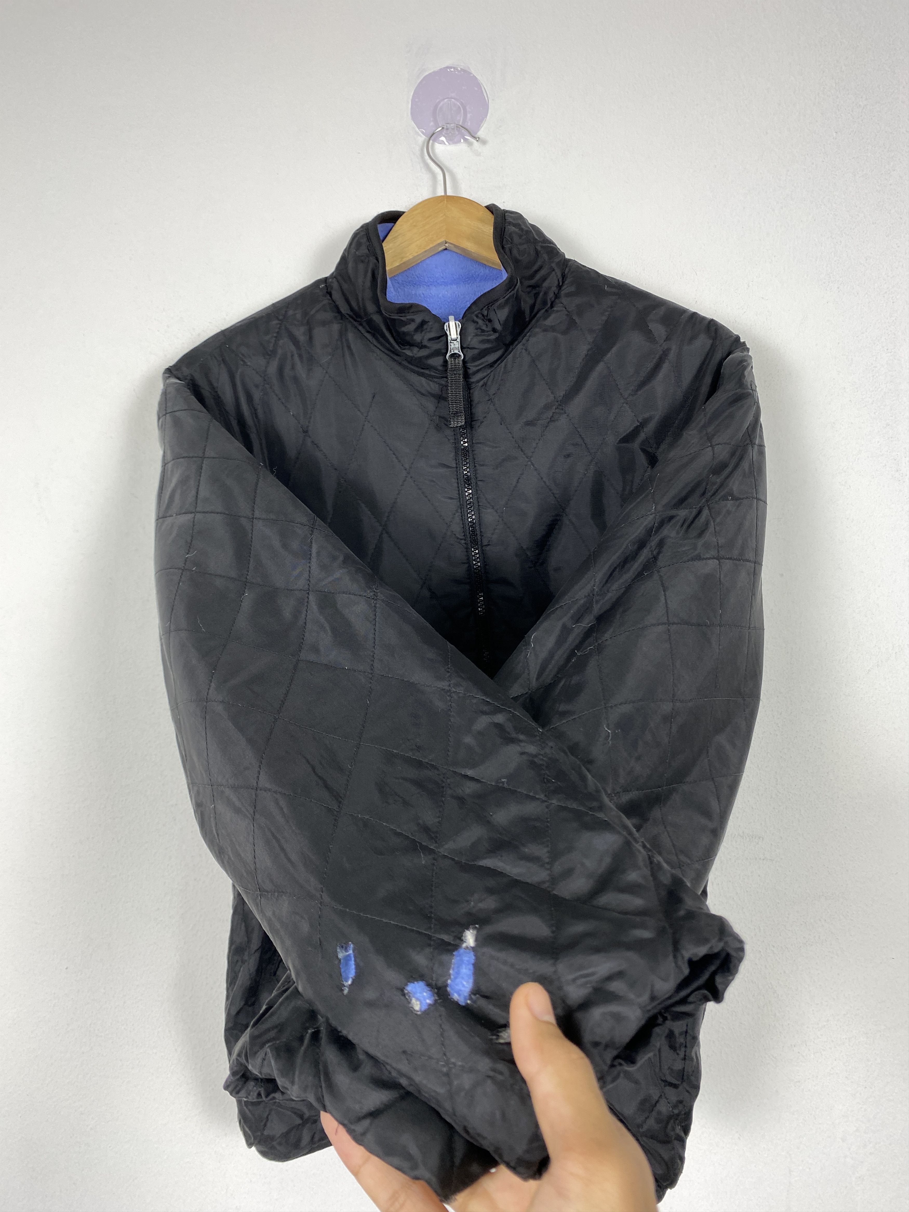 Japanese Brand × Vintage Vintage Swooplex Quilted Reversible Zip Up Jackat Size US S / EU 44-46 / 1 - 14 Thumbnail