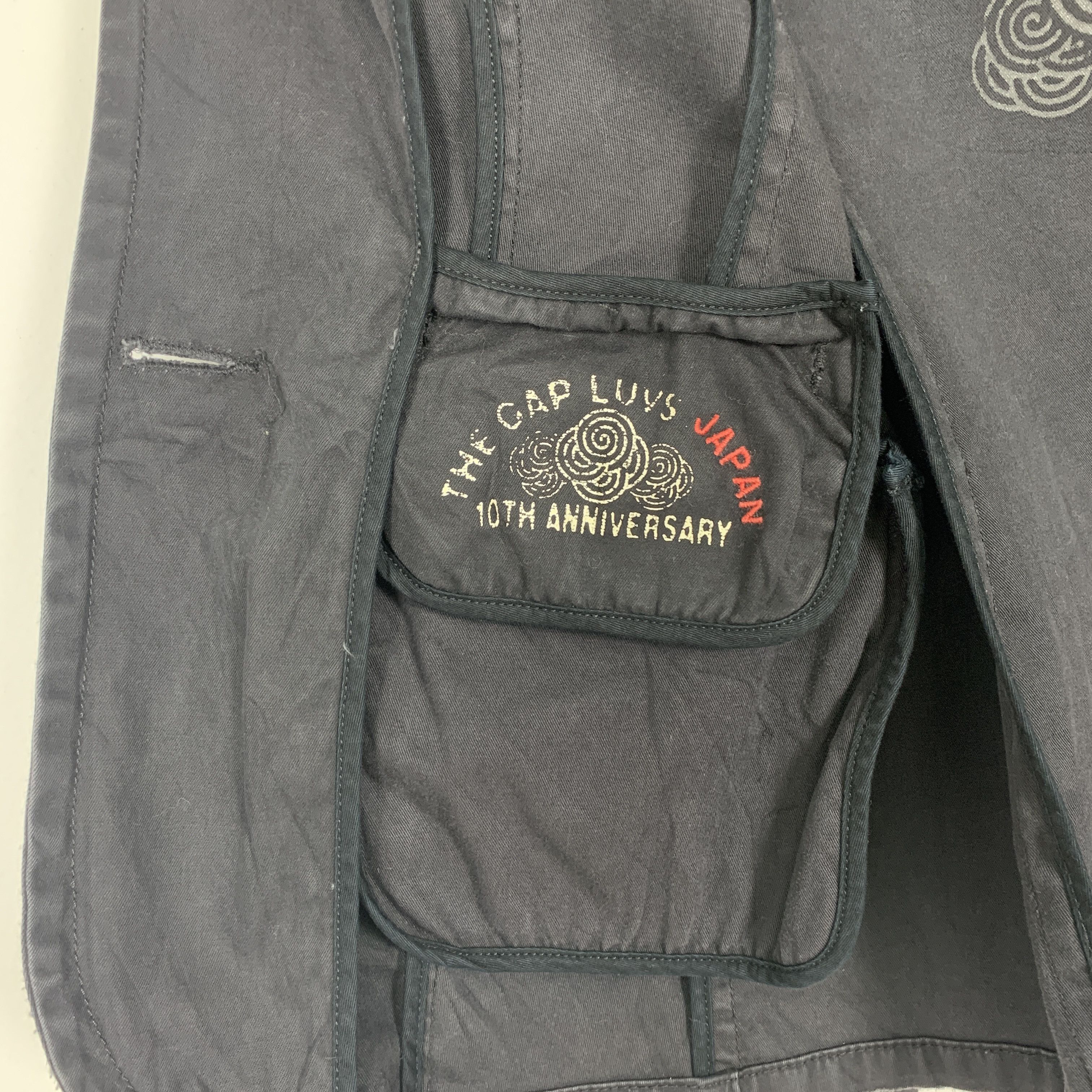 Gap Vintage Gap Rugged Faded Button Jacket J1359 Size XXL / US 16-18 / IT 52-54 - 9 Thumbnail