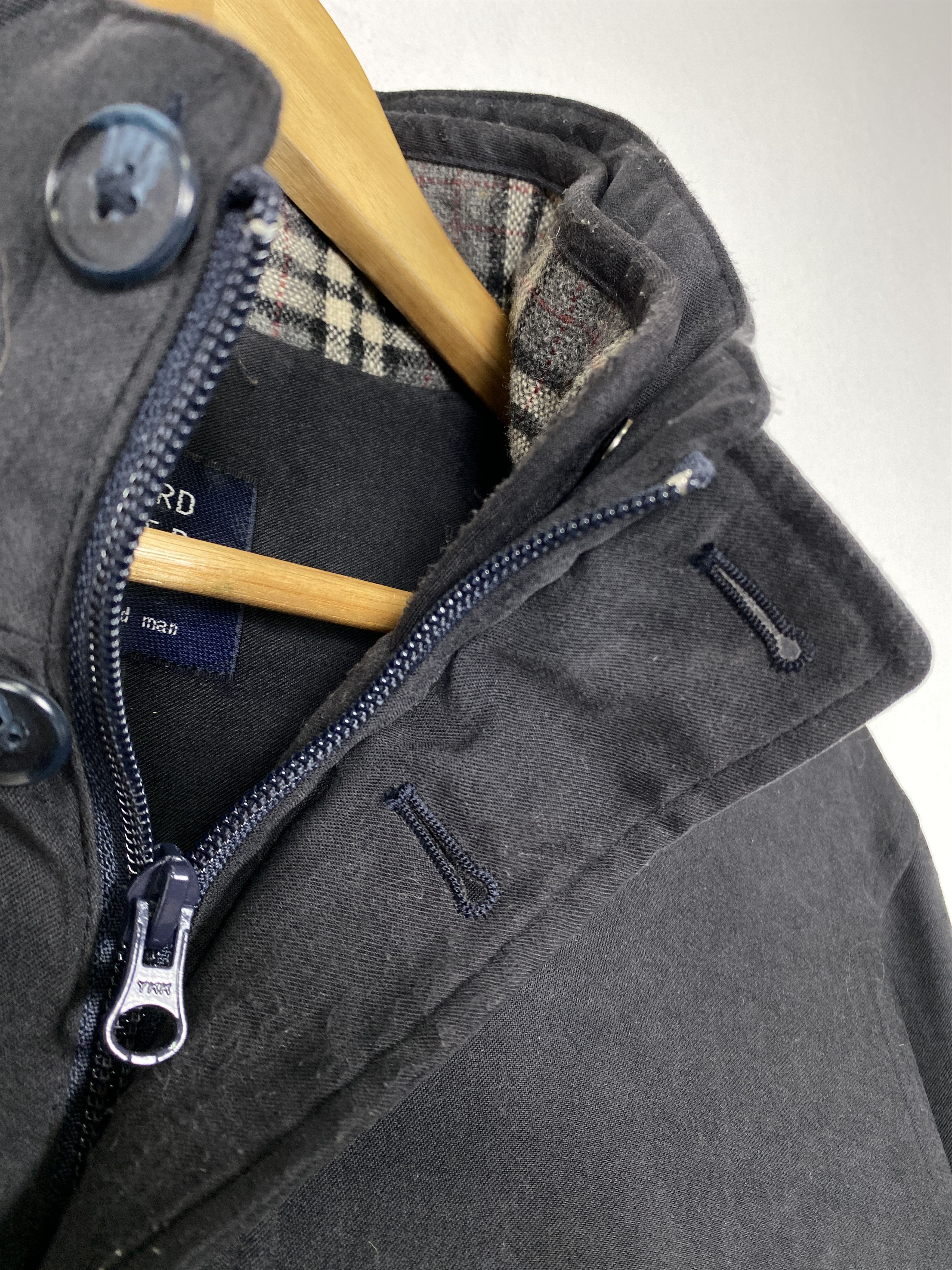 Japanese Brand Vintage Standard Member Quilted Lining Zip Up Jacket J1362 Size US S / EU 44-46 / 1 - 6 Thumbnail