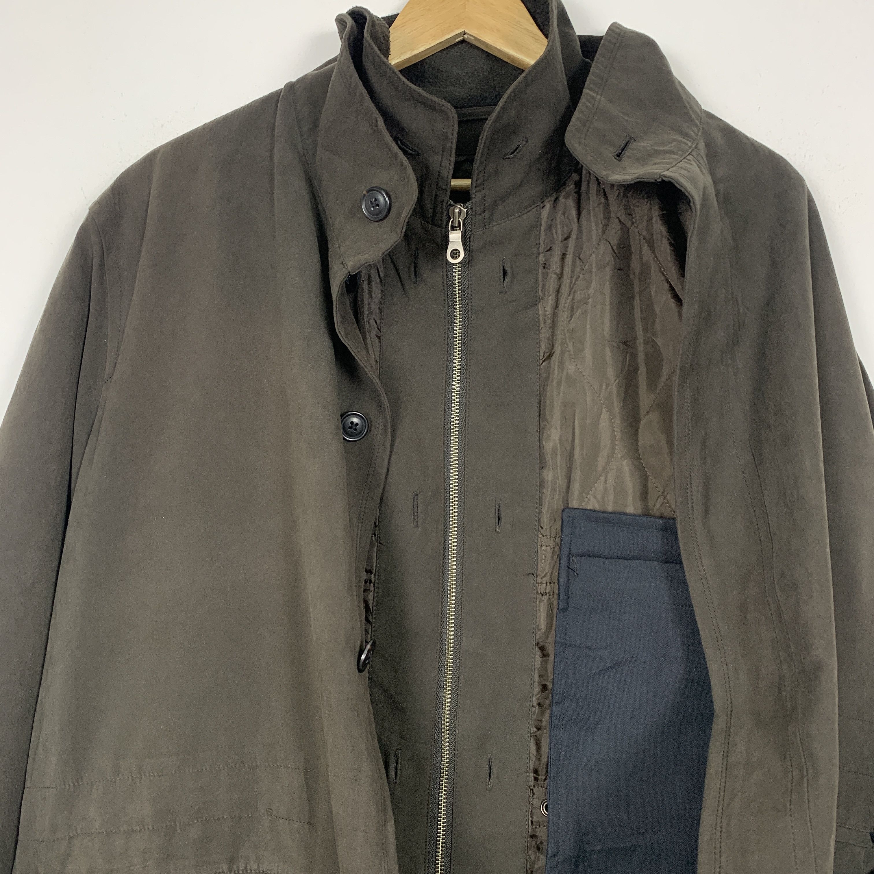 Vintage Vintage Balestrino Quilted Lining Zip Up Jacket J1358 Size US M / EU 48-50 / 2 - 11 Thumbnail