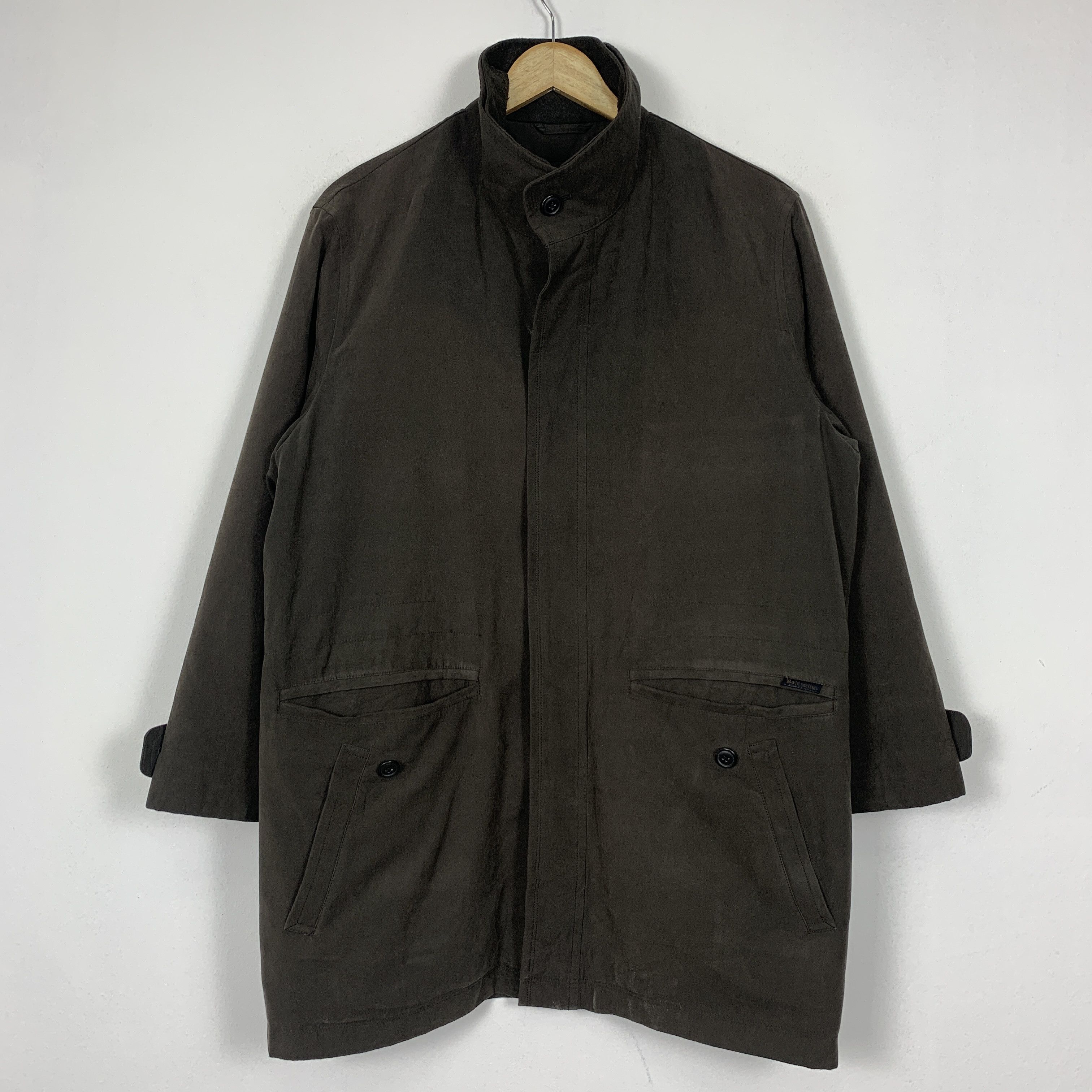 Vintage Vintage Balestrino Quilted Lining Zip Up Jacket J1358 Size US M / EU 48-50 / 2 - 1 Thumbnail