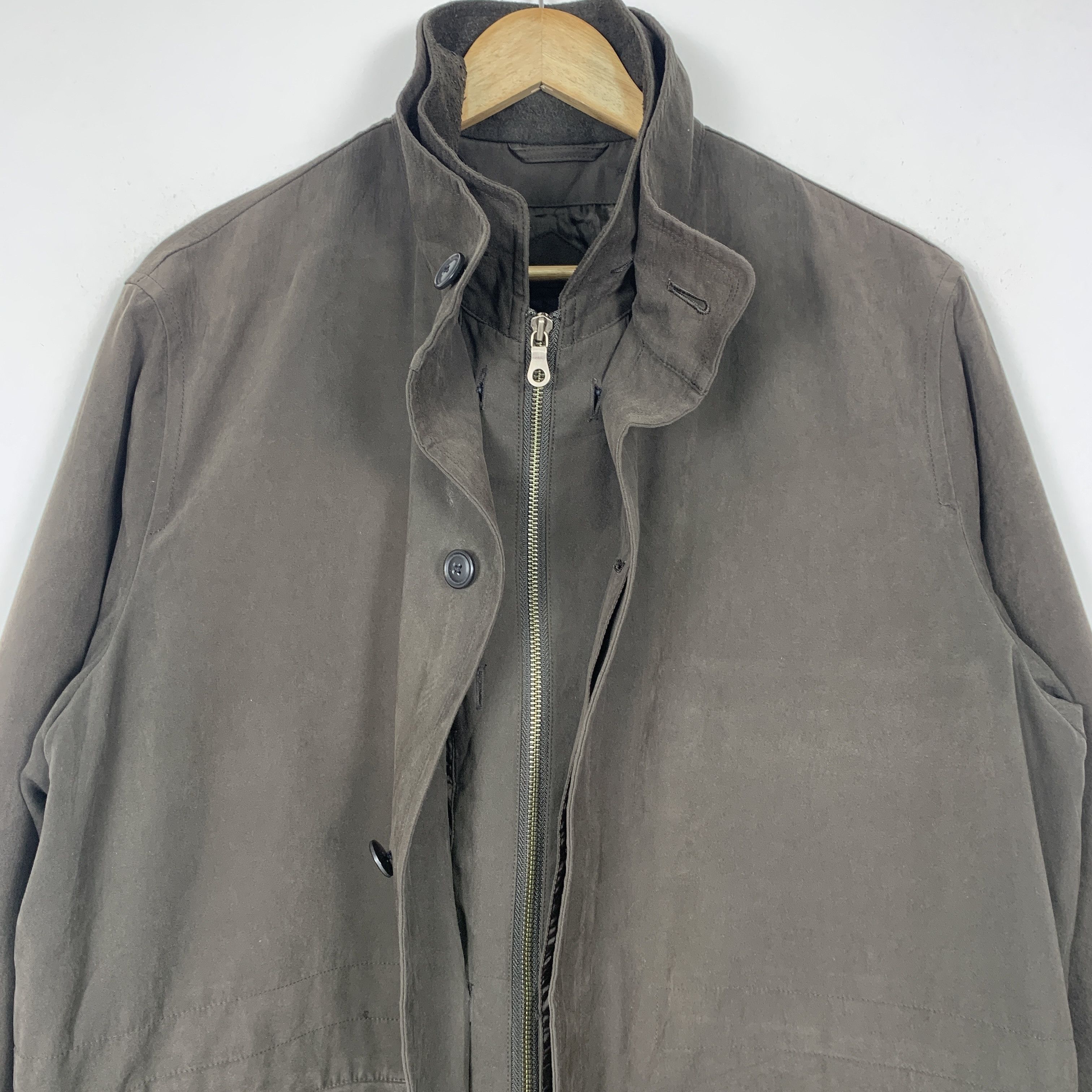Vintage Vintage Balestrino Quilted Lining Zip Up Jacket J1358 Size US M / EU 48-50 / 2 - 7 Thumbnail