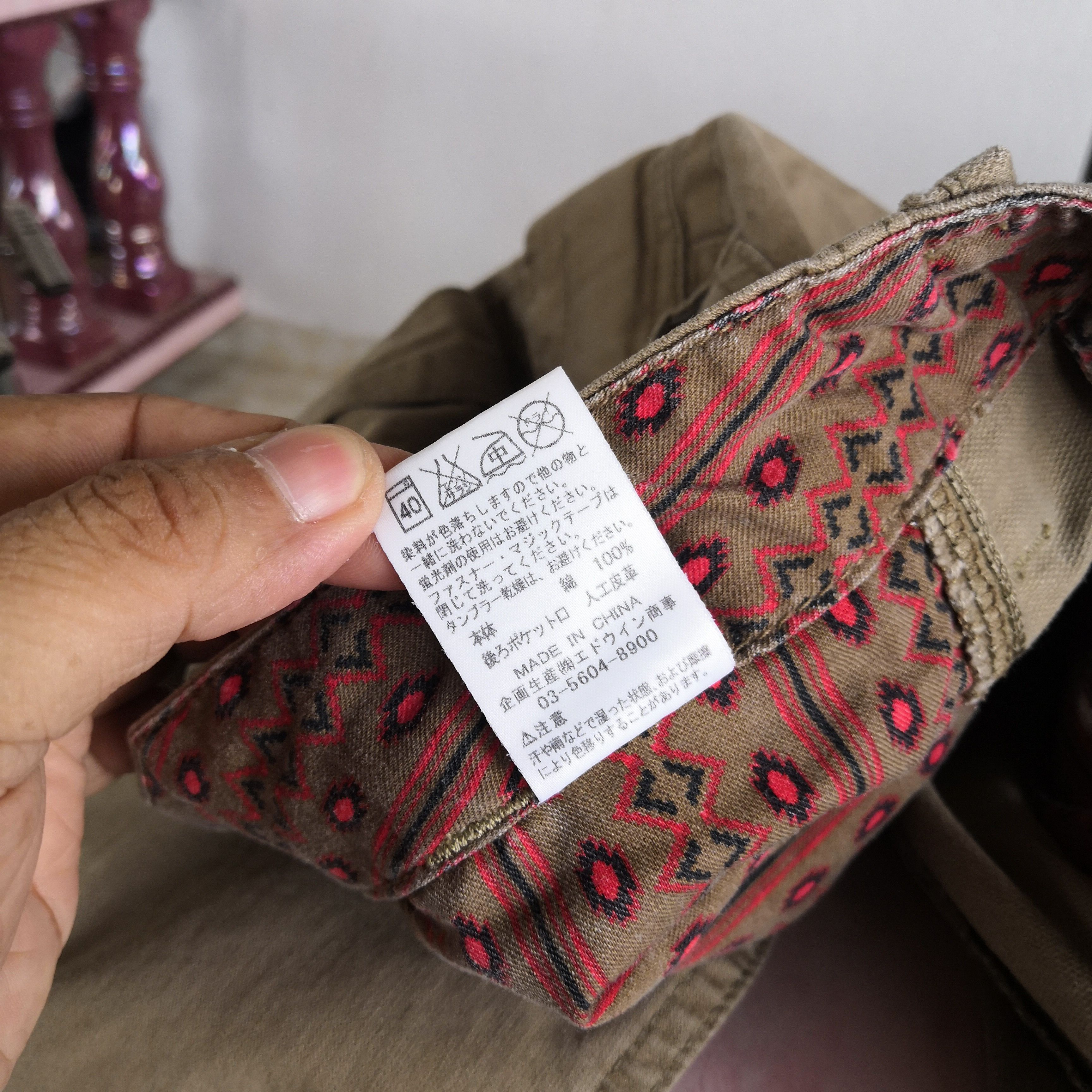 Japanese Brand × Vintage Japanese Cargo Pants Multi Pocket Bondage Trousers Pants Size US 34 / EU 50 - 8 Thumbnail