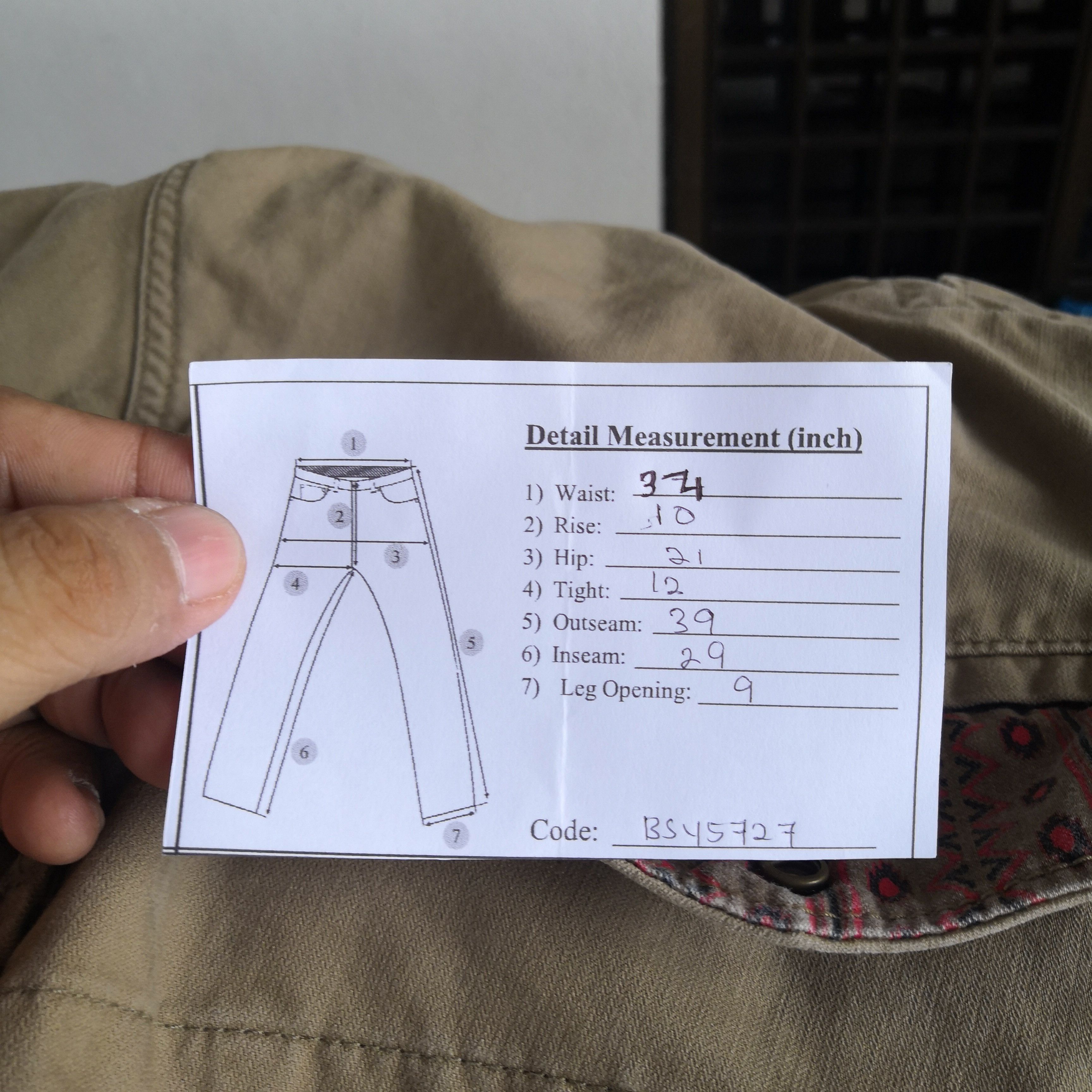 Japanese Brand × Vintage Japanese Cargo Pants Multi Pocket Bondage Trousers Pants Size US 34 / EU 50 - 9 Thumbnail