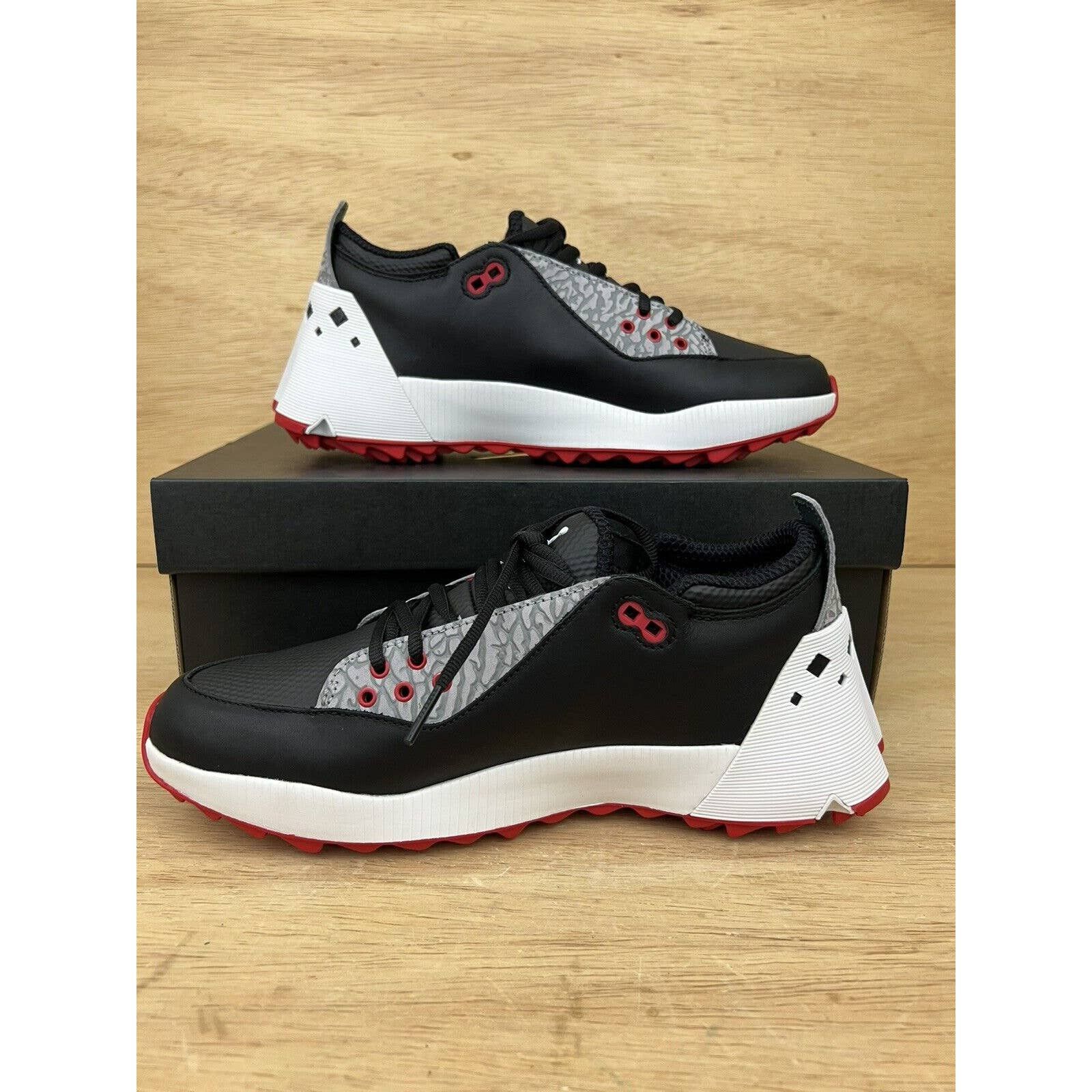 スニーカー Nike Jordan ADG 2 White Black Red 'White Cement' 2020 SS 20 Amazon.com: Nike Jordan ADG 2 Golf Shoe Black/Black-Summit