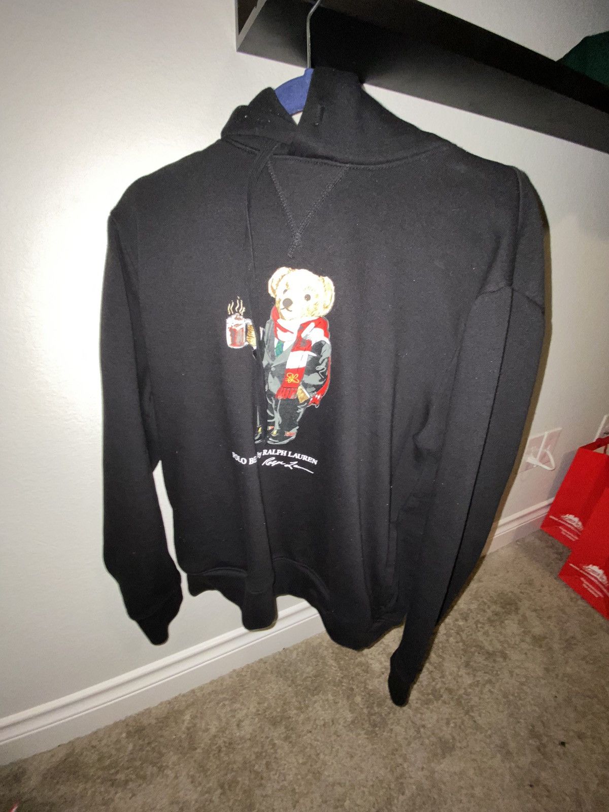 VINTAGE POLO BEAR RALPH LAUREN HOODIE
