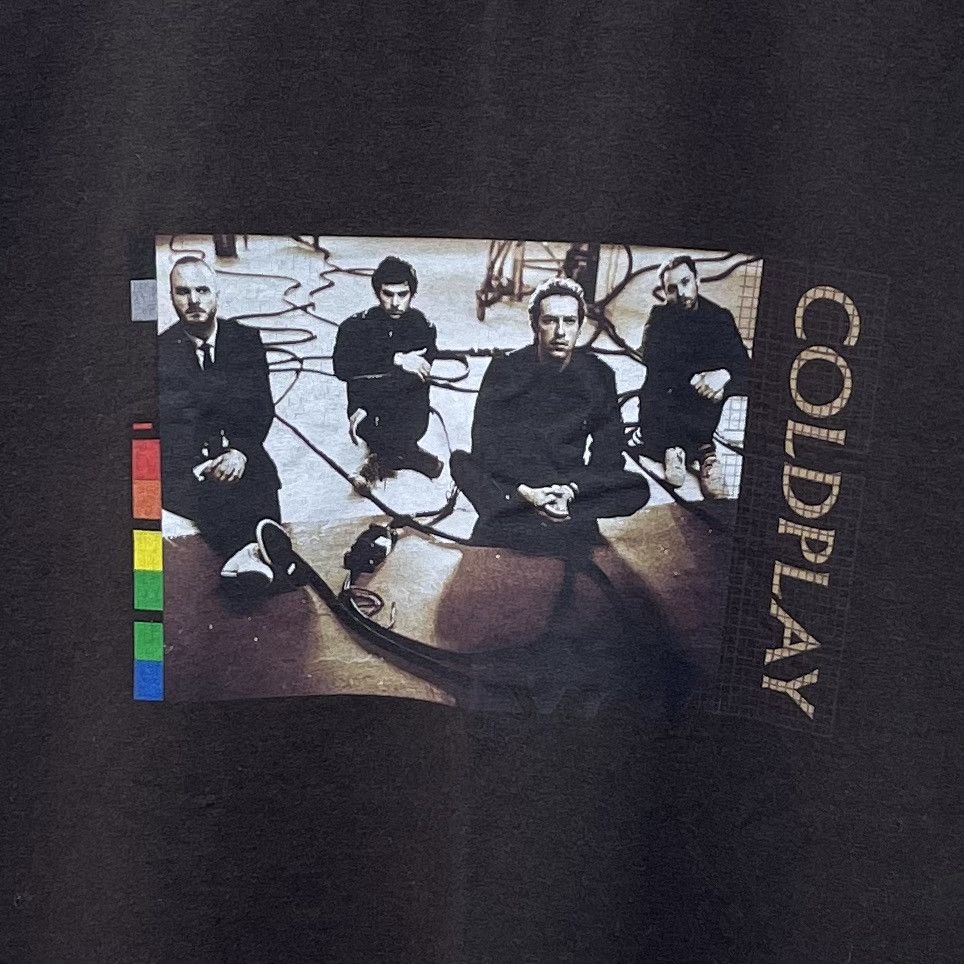 Band Tees Vintage Y2k COLDPLAY Twisted Logic Tour 2005 Size US XL / EU 56 / 4 - 2 Thumbnail