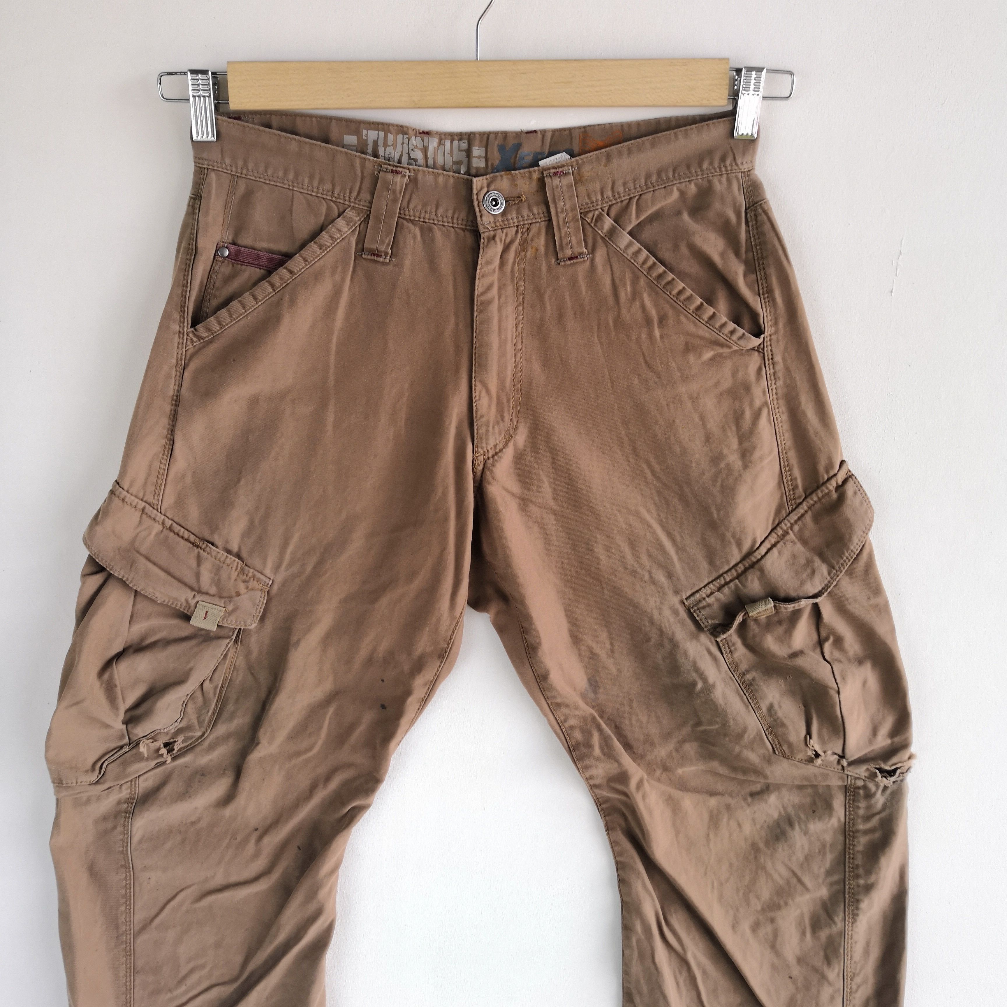 Japanese Brand × Vintage Xebec Japanese Cargo Pants Multi Pocket Utility Trousers Size US 32 / EU 48 - 3 Thumbnail