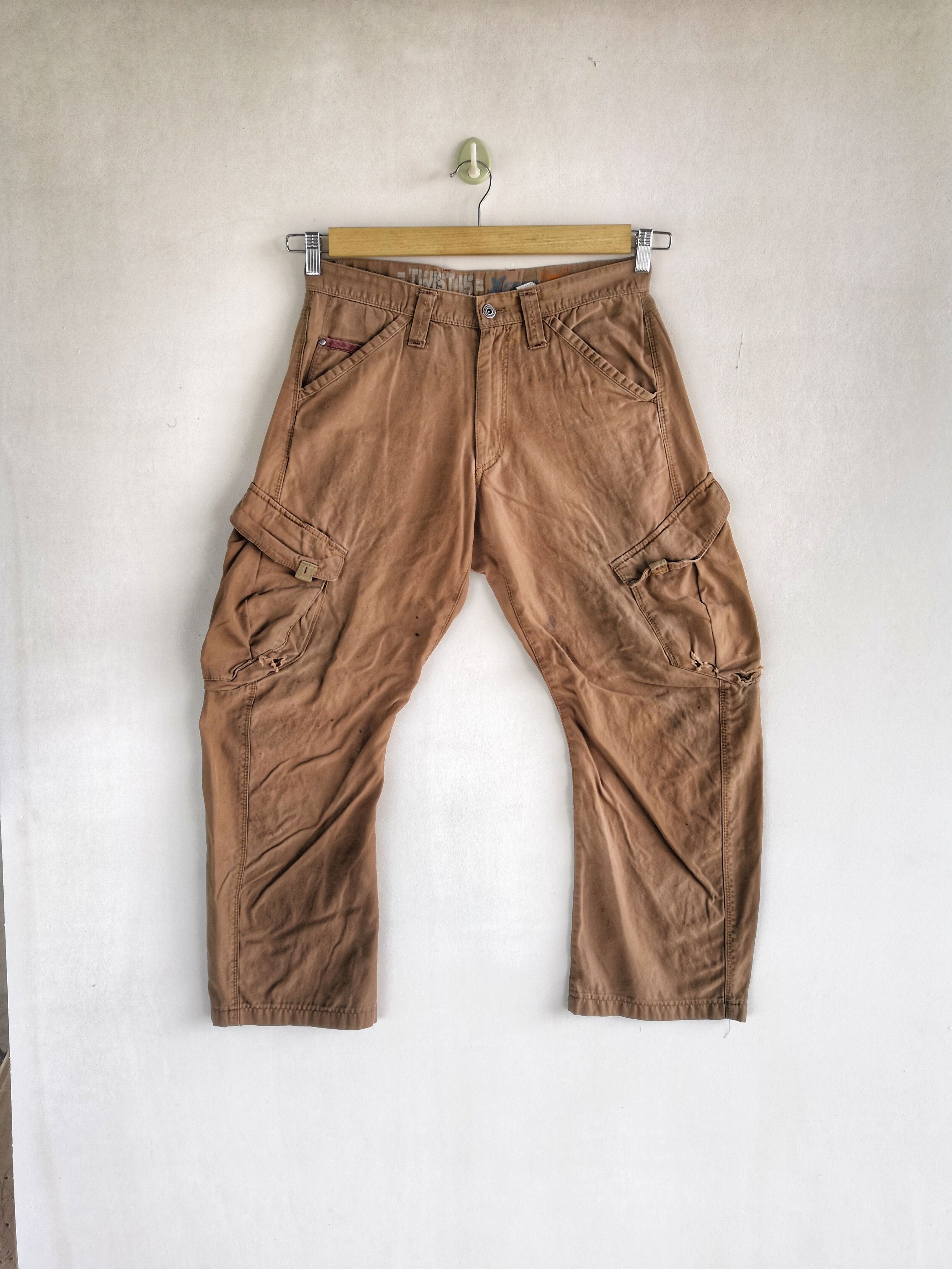 Japanese Brand × Vintage Xebec Japanese Cargo Pants Multi Pocket Utility Trousers Size US 32 / EU 48 - 1 Thumbnail