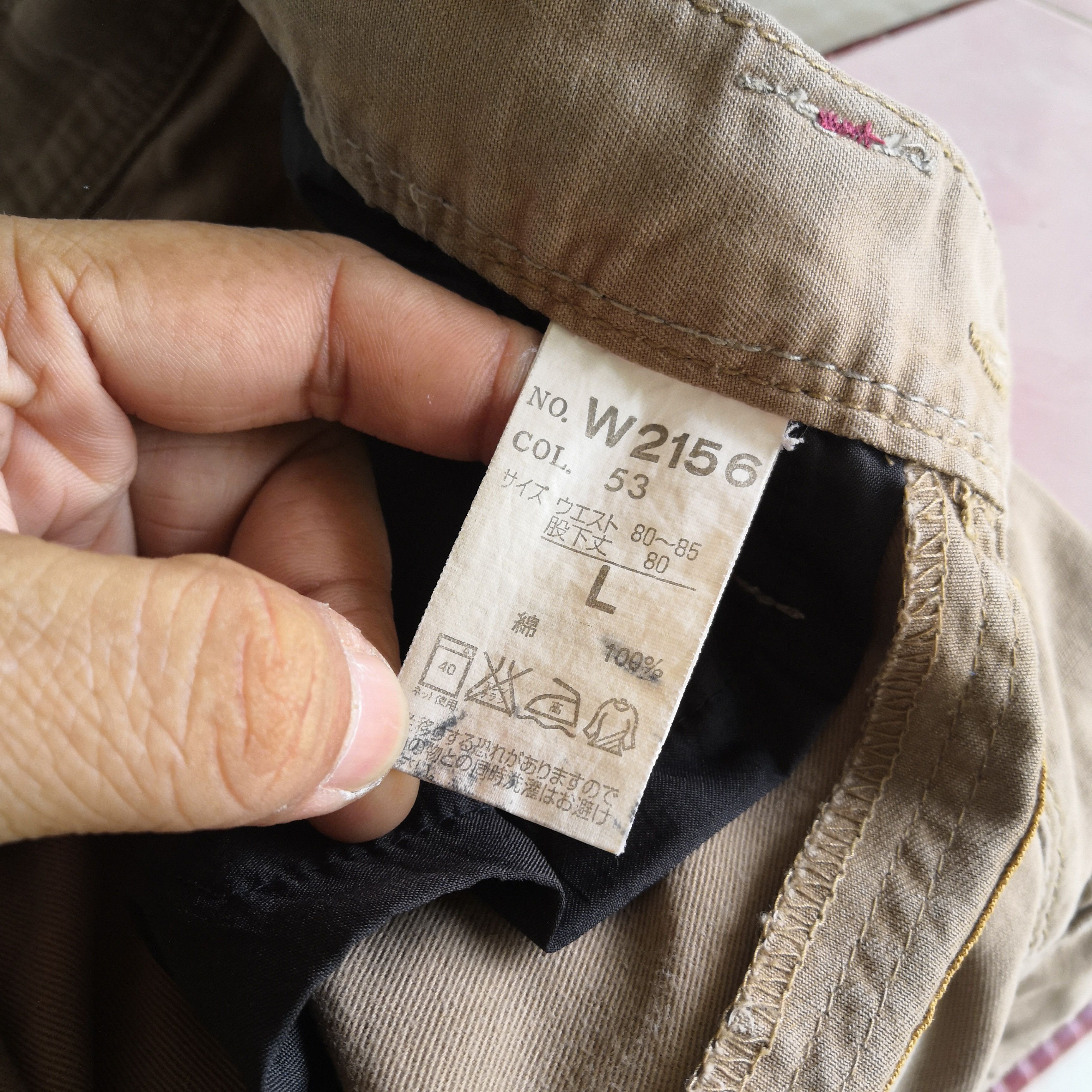 Japanese Brand × Vintage Xebec Japanese Cargo Pants Multi Pocket Utility Trousers Size US 32 / EU 48 - 7 Thumbnail