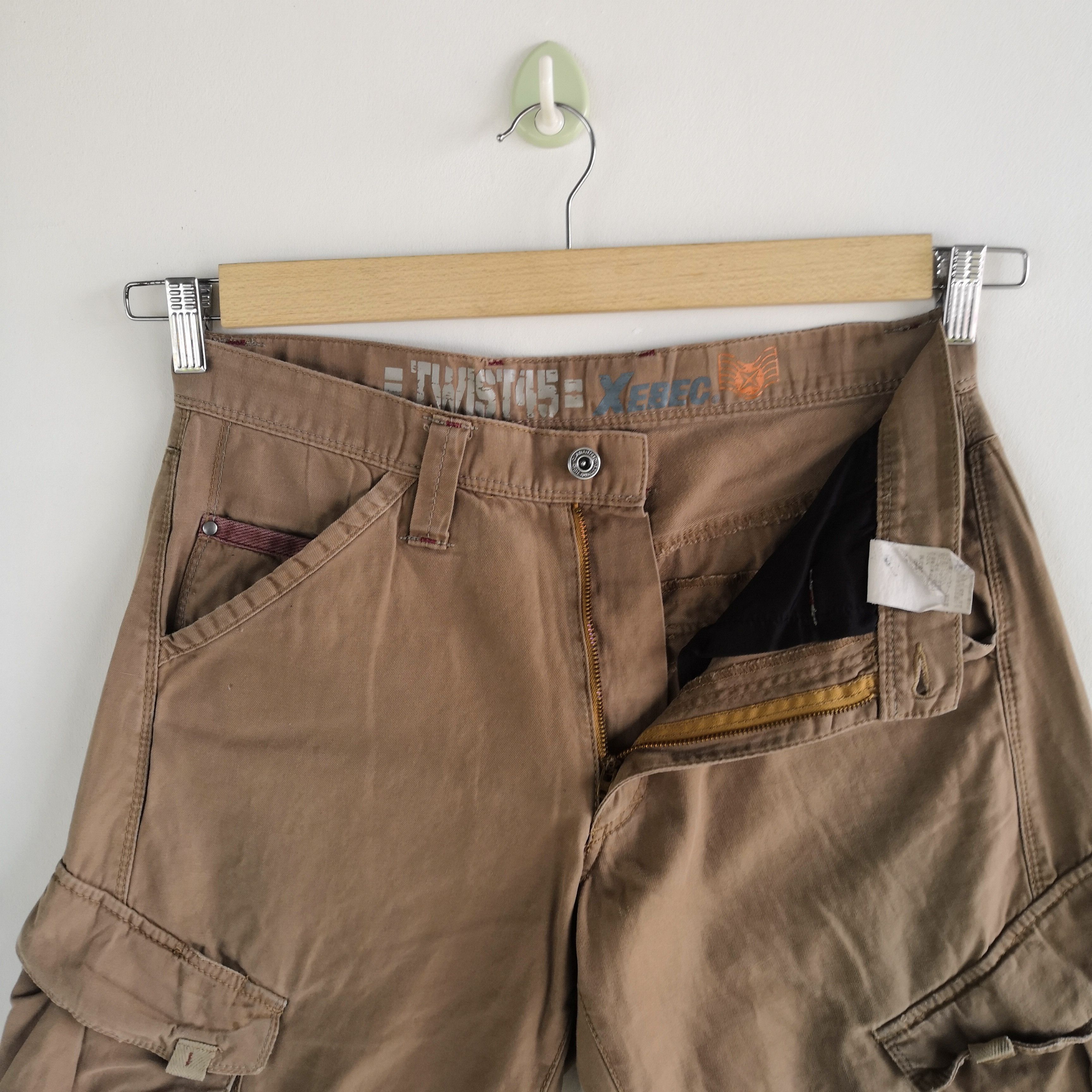 Japanese Brand × Vintage Xebec Japanese Cargo Pants Multi Pocket Utility Trousers Size US 32 / EU 48 - 6 Thumbnail
