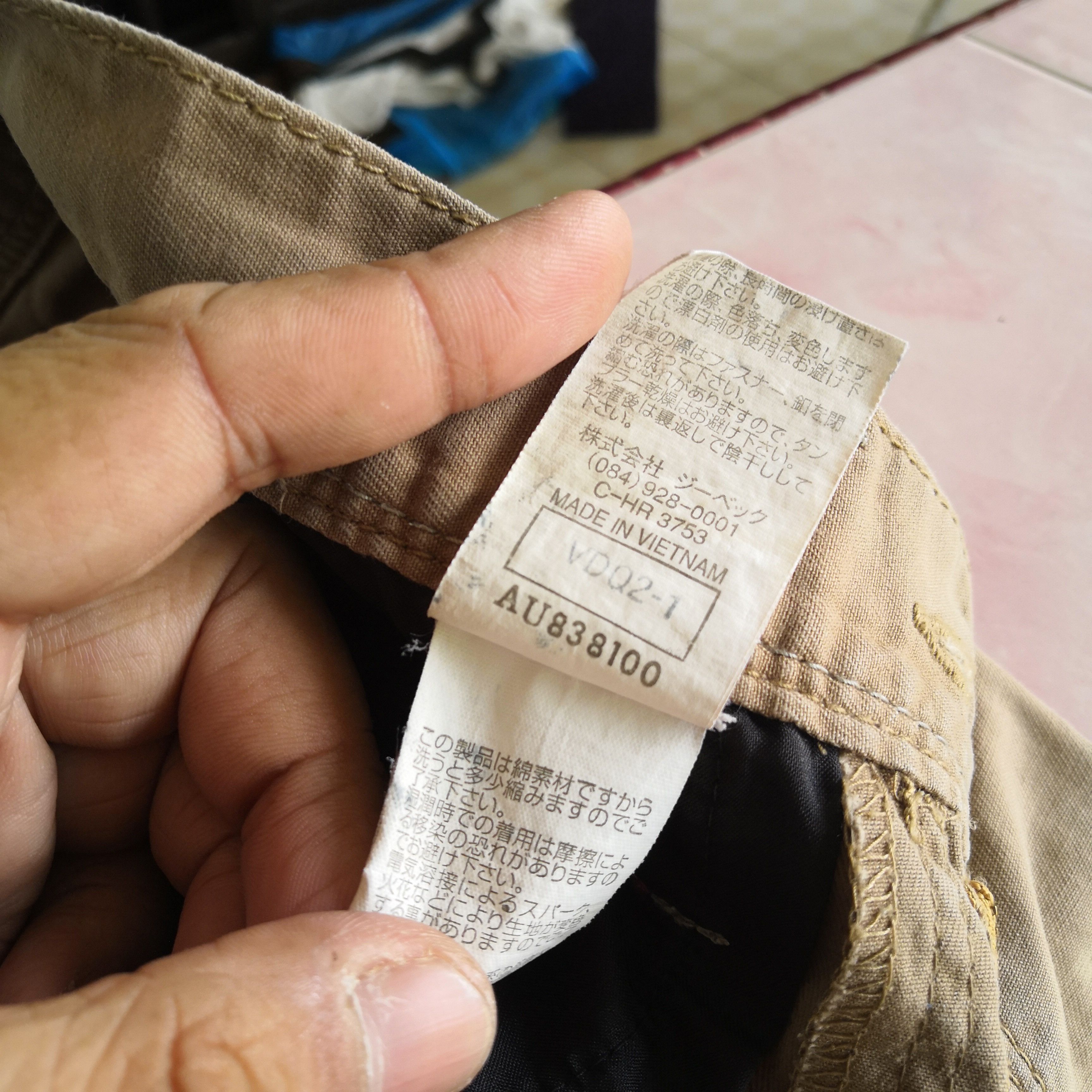 Japanese Brand × Vintage Xebec Japanese Cargo Pants Multi Pocket Utility Trousers Size US 32 / EU 48 - 8 Thumbnail